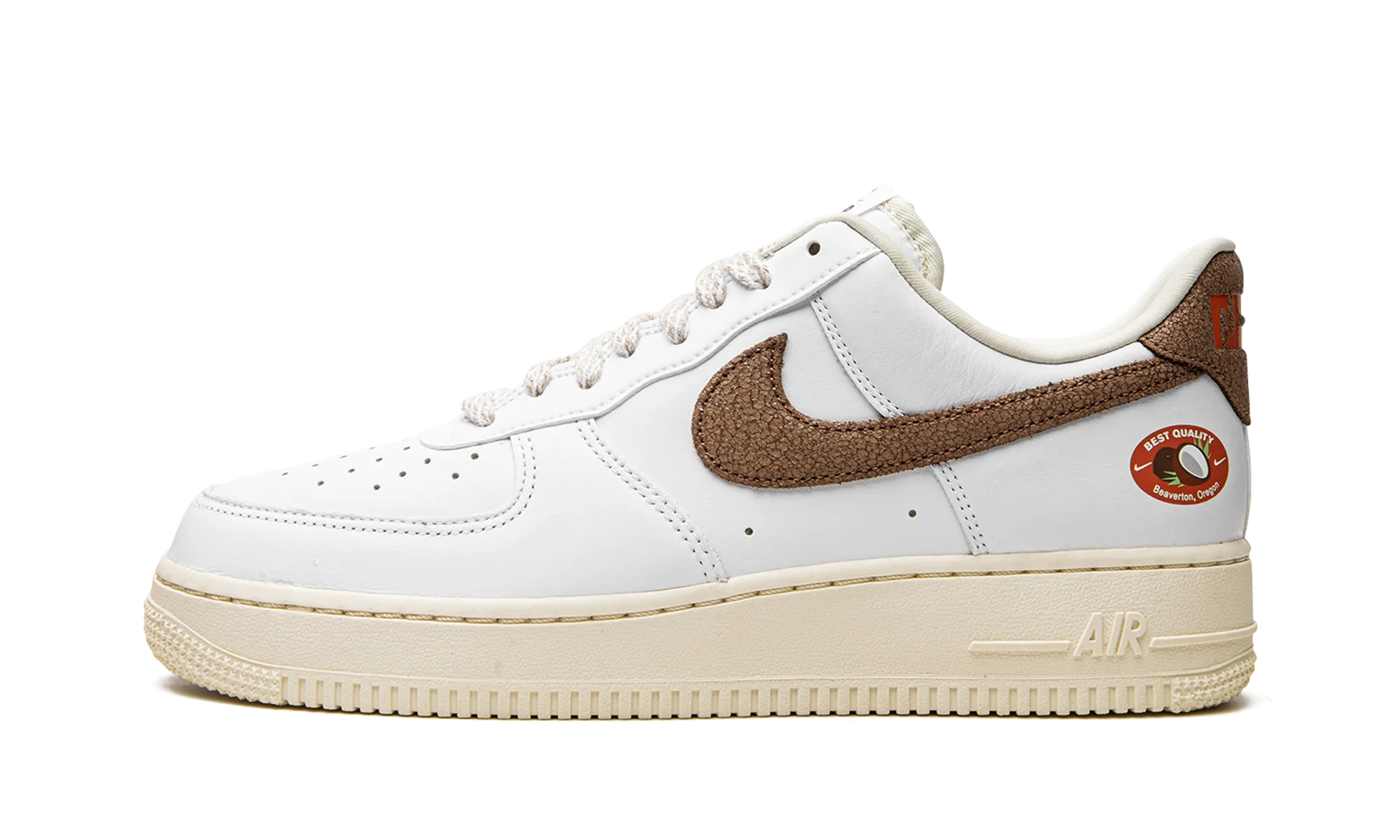 AIR FORCE 1 LO '07 LX WMNS "Coconut" Comfortable Wear
