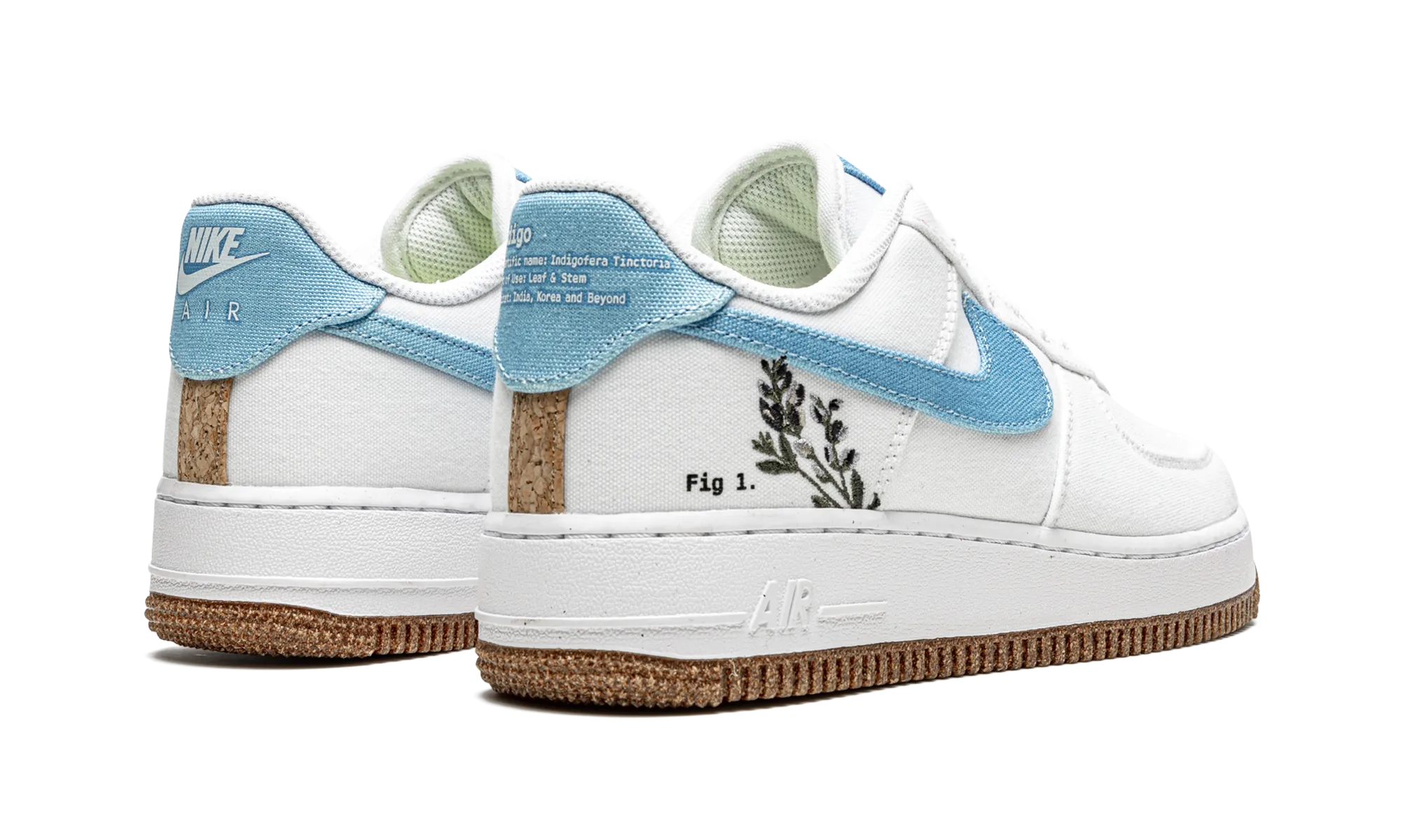 Fast Ride Flex Action AIR FORCE 1 LO '07 MNS WMNS "Indigo"