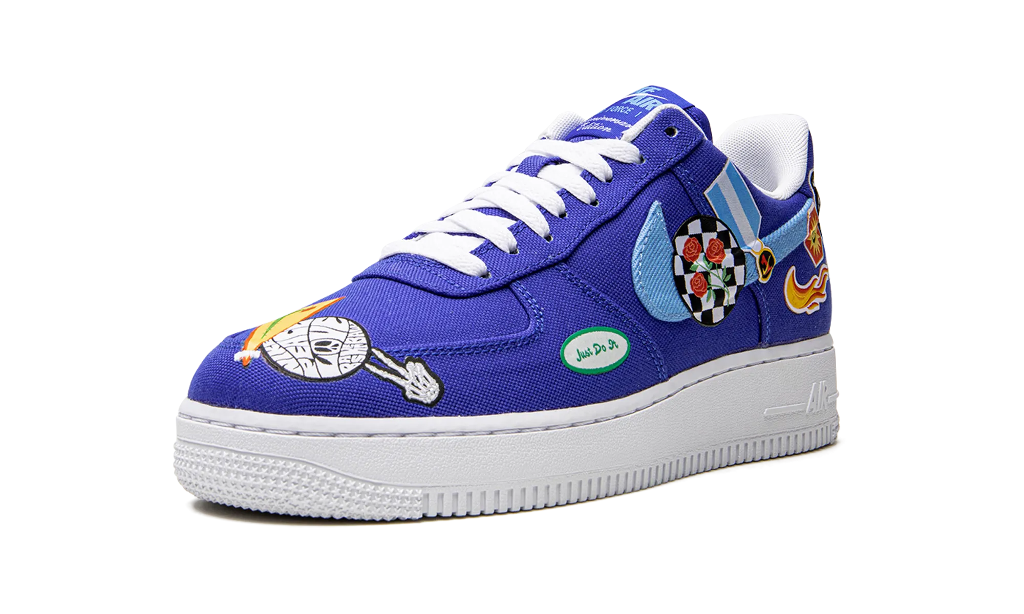 Strong Grip AIR FORCE 1 LO '07 PRM MNS WMNS "Los Angeles Patched Up"