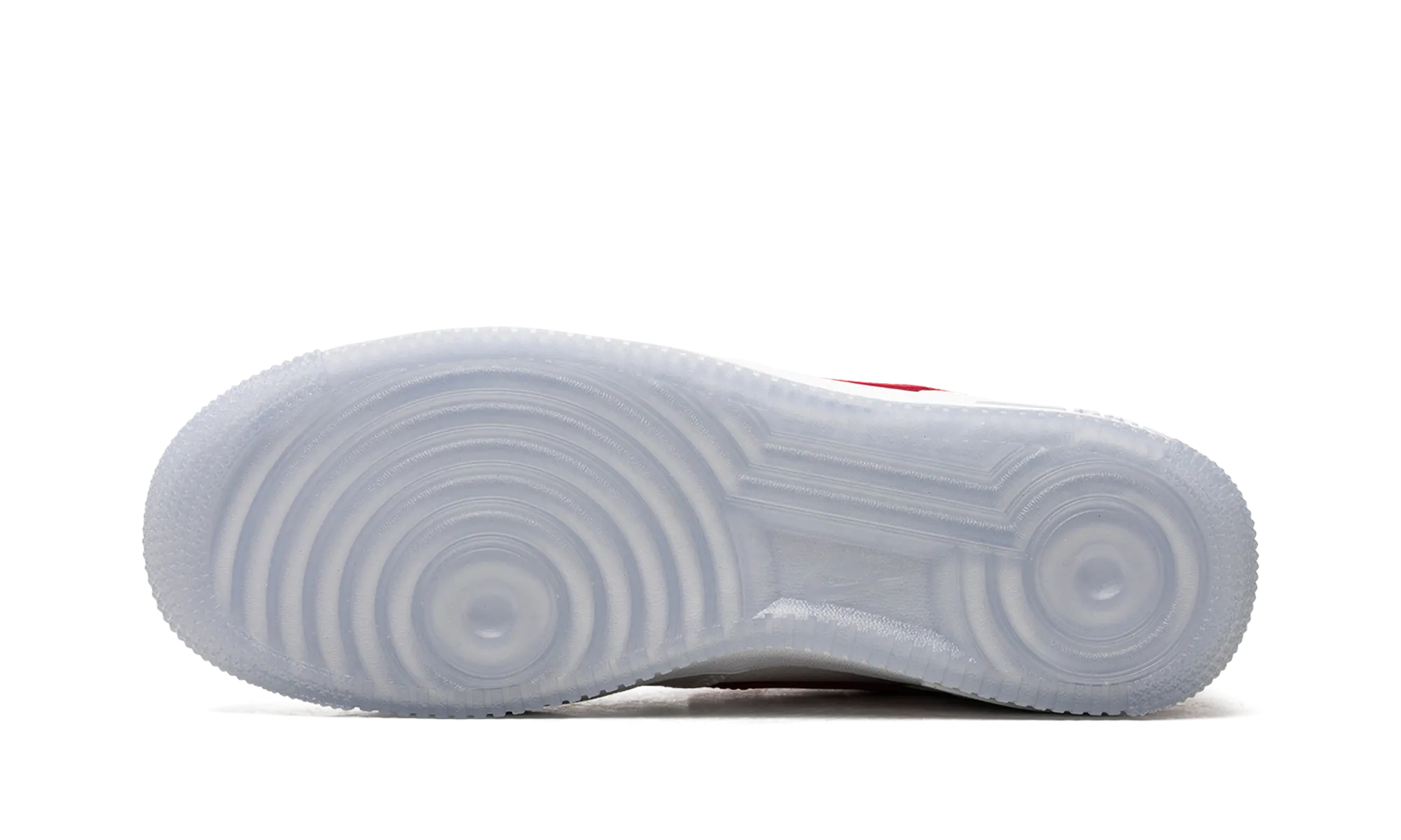 Quick Ride Pace Support AIR FORCE 1 LO '07 WMNS "Satin White Varsity Red"