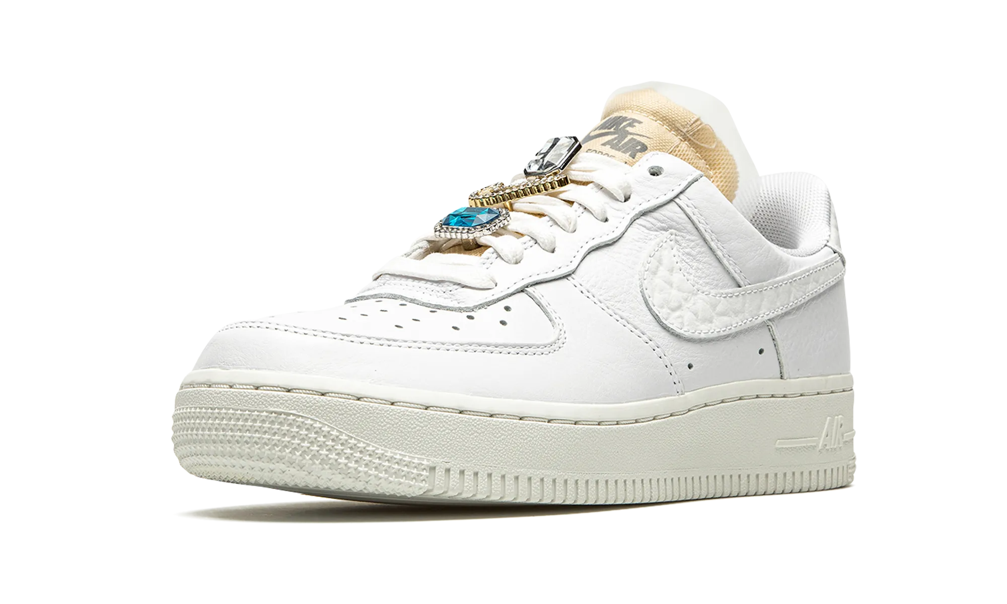 City Stroll Smooth Style AIR FORCE 1 LO LX MNS WMNS "Bling"