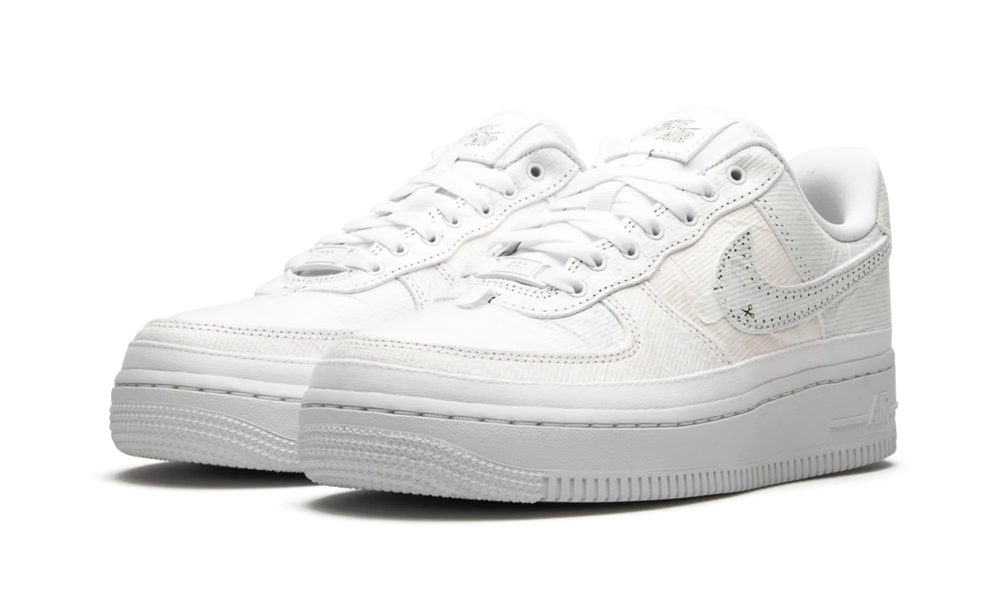 Comfort Traction Free Action Ride AIR FORCE 1 LO LX WMNS "Reveal - Black Swoosh"