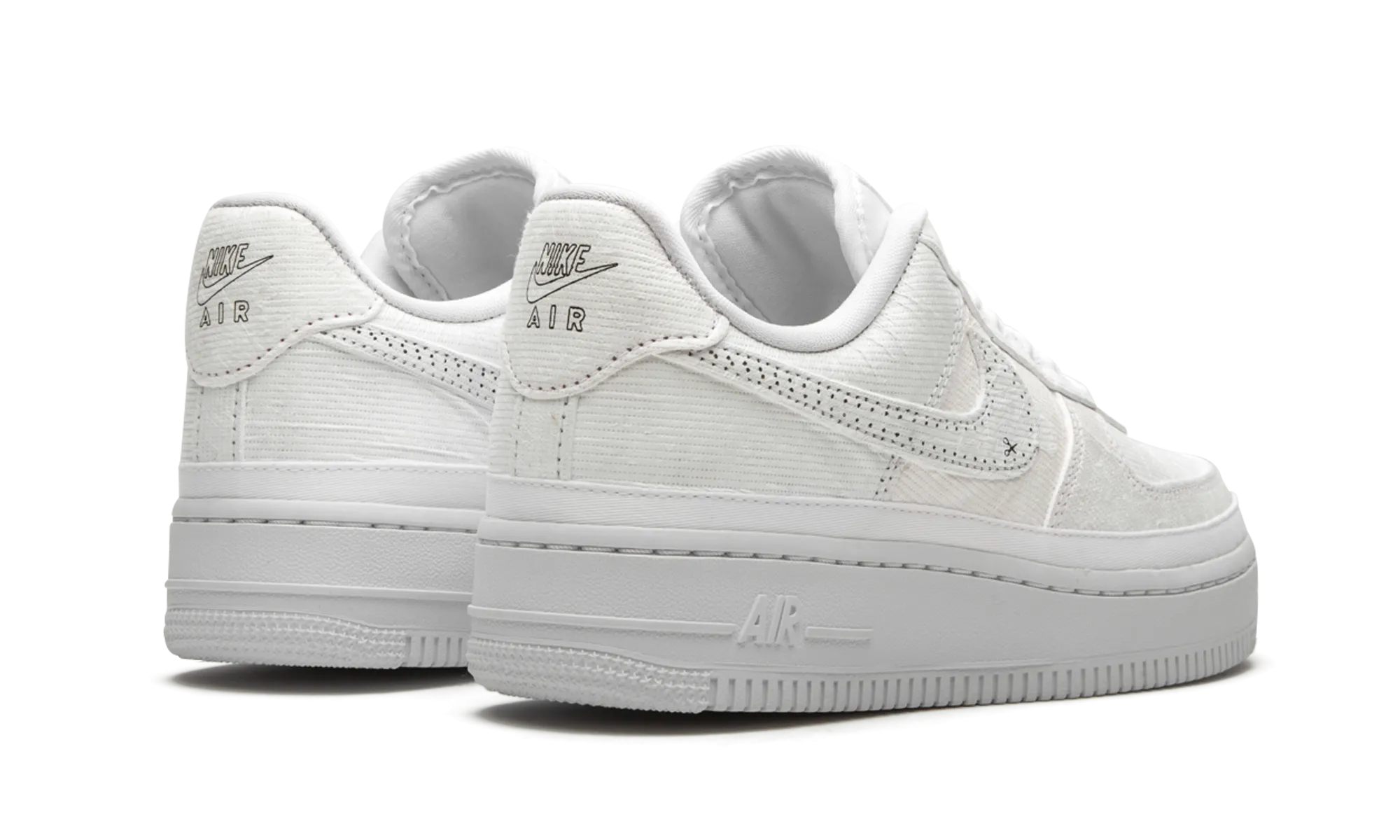 AIR FORCE 1 LO LX WMNS "Reveal - Black Swoosh" Impact Cushion Street Action Ready
