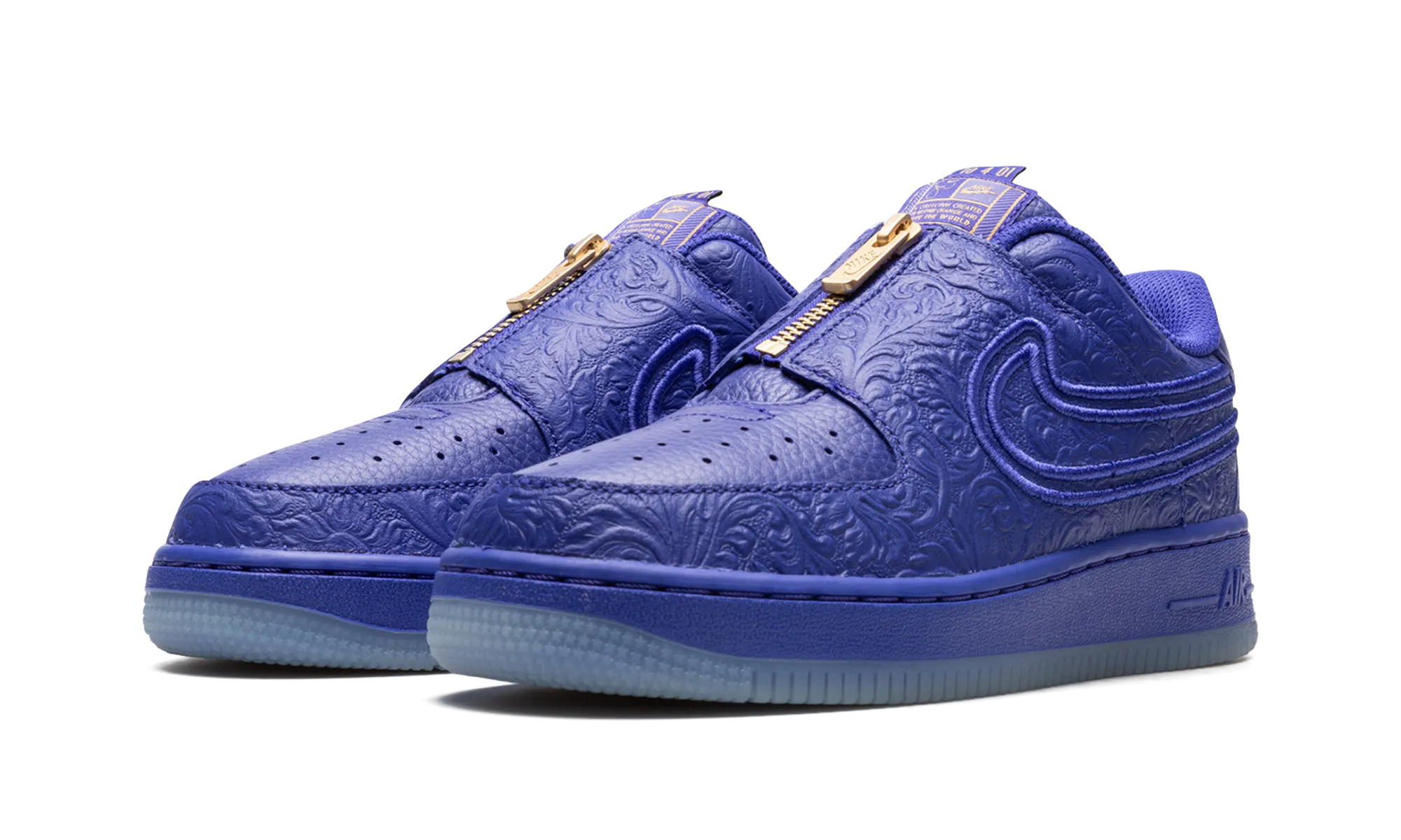 Shock Ease Skateboarder AIR FORCE 1 LO LXX ZIP WMNS "Serena Williams - Purple"