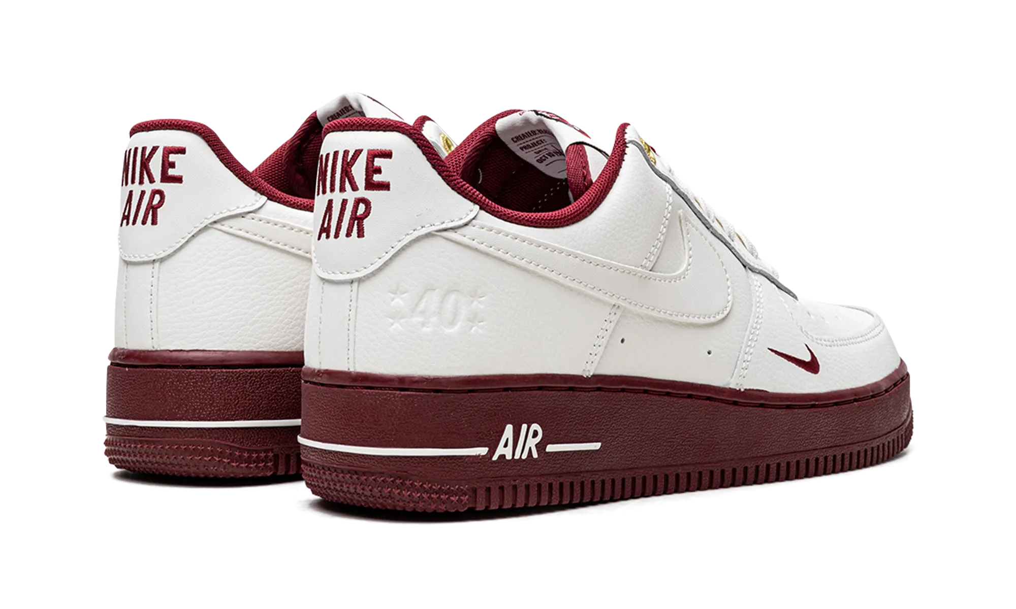 Fashion Driven AIR FORCE 1 LO MNS WMNS "40th Anniversary"