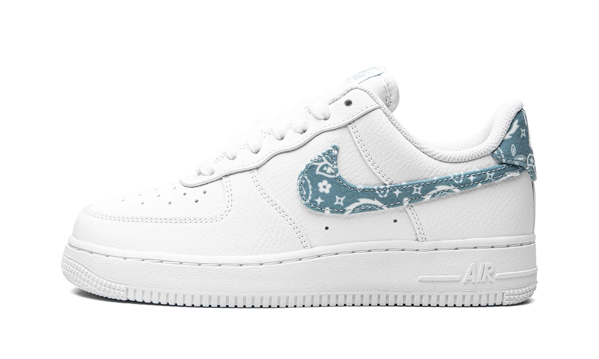 AIR FORCE 1 LO MNS WMNS "Paisley - Worn Blue" Comfortable Linings