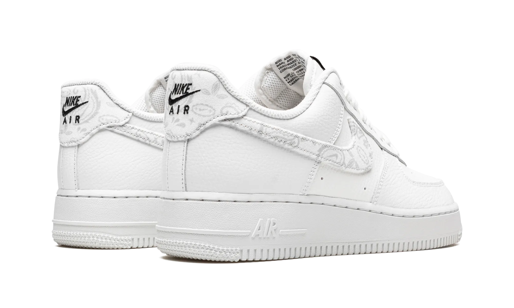 AIR FORCE 1 LO MNS WMNS "White Paisley" Flat Movement Street Movement