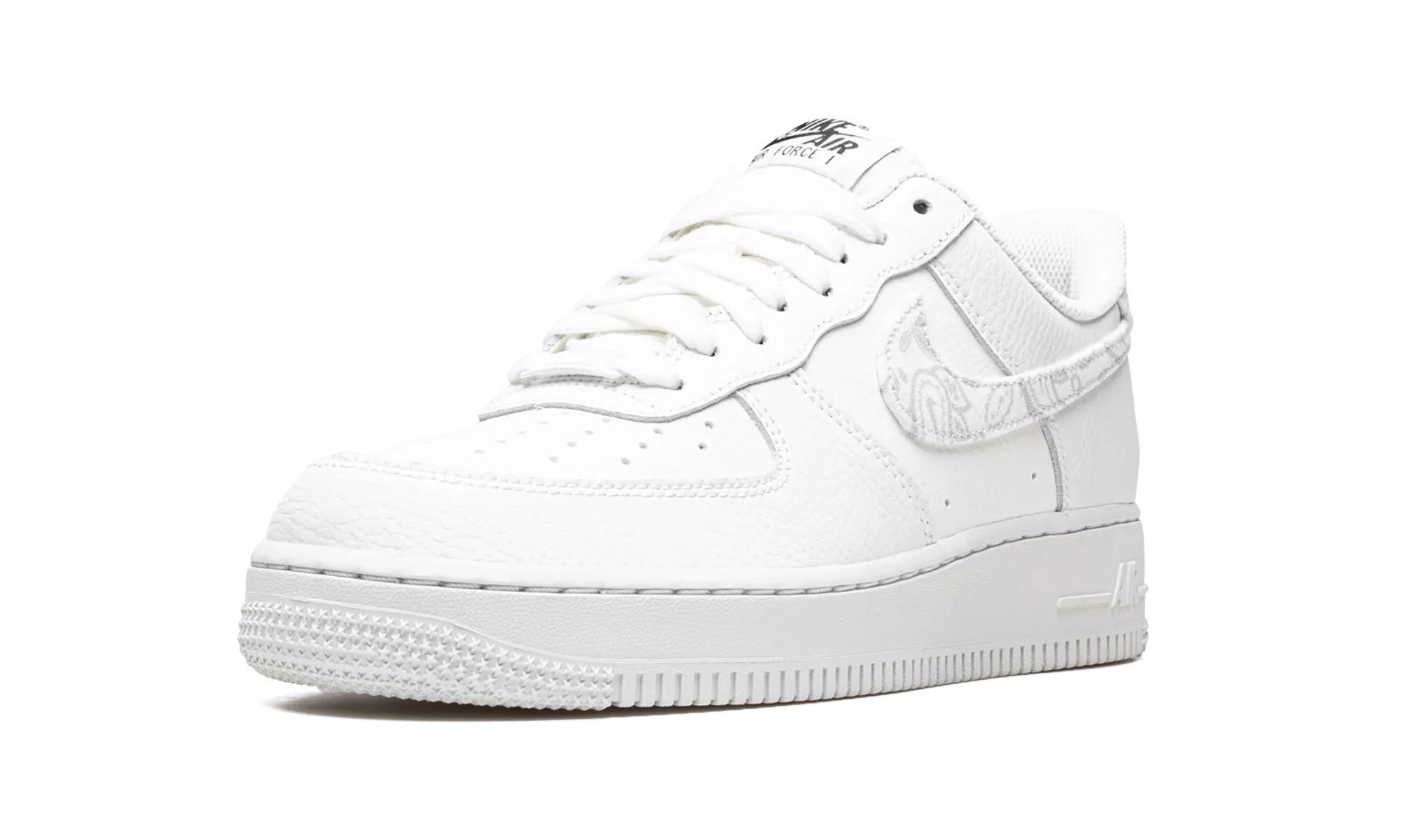 AIR FORCE 1 LO MNS WMNS "White Paisley" Skate Gear Ride adjustable footwear