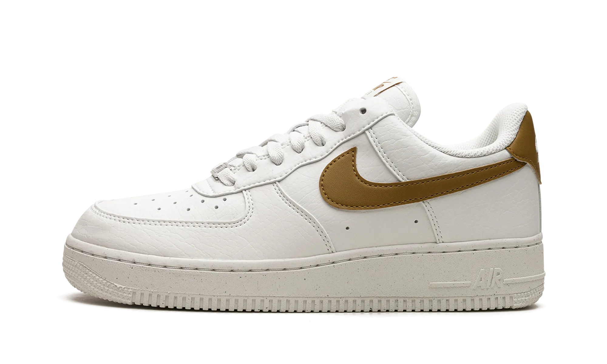 Comfortable Straps Flexible Arch AIR FORCE 1 LO NEXT NATURE WMNS "Bronzine"