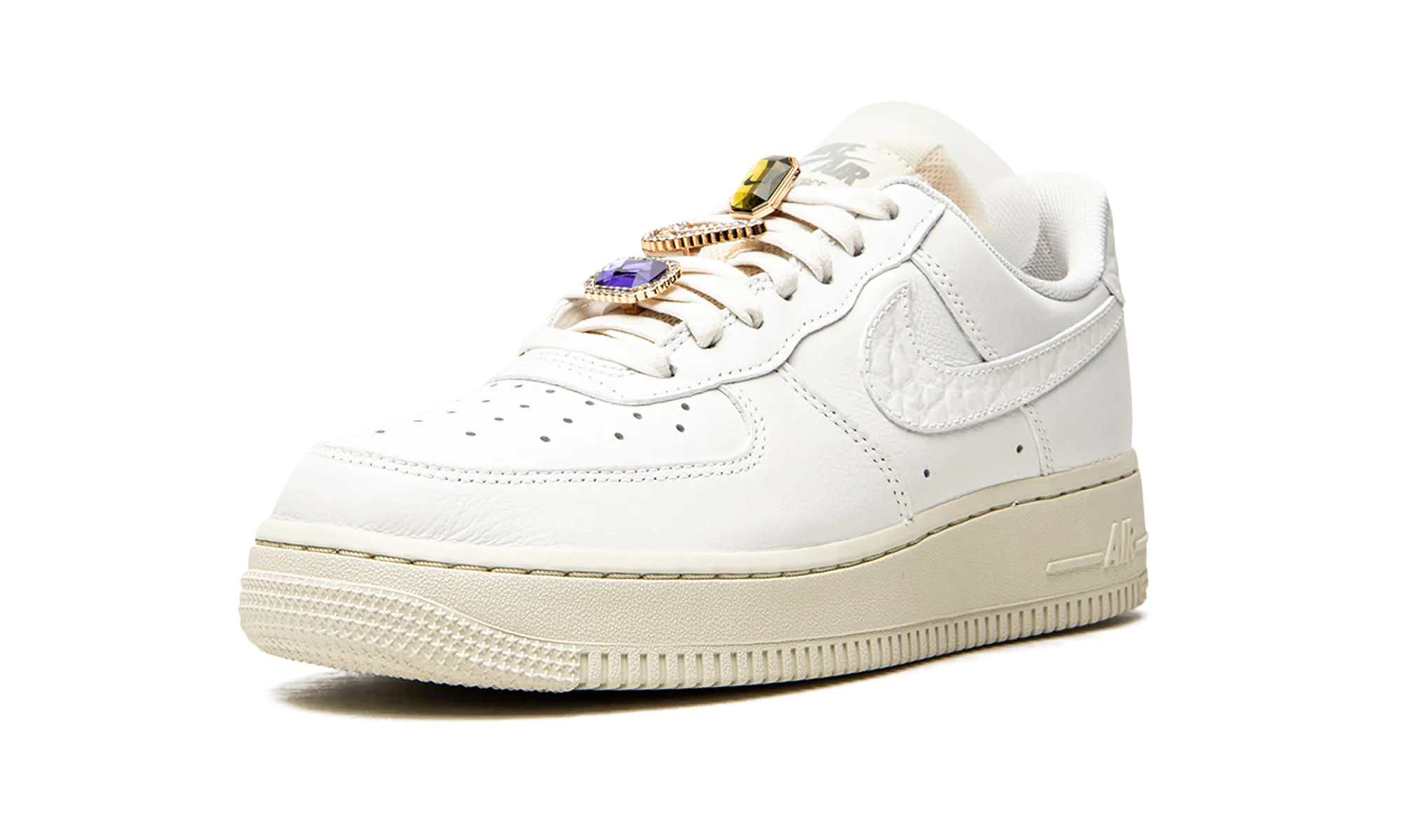 AIR FORCE 1 LO PRM MNS WMNS "Jewels White" Active Lifestyle Reinforced Footwear