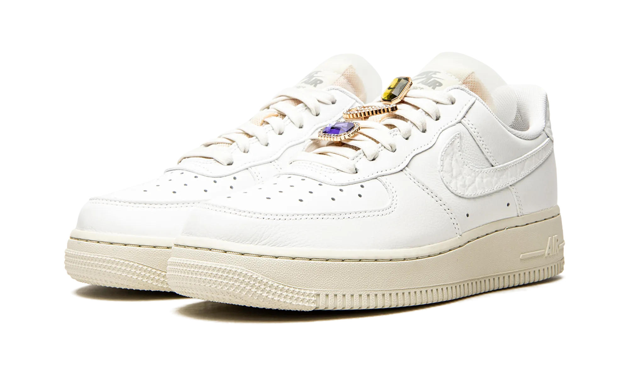 Slip On Comfort Pro Action Ride AIR FORCE 1 LO PRM MNS WMNS "Jewels White"