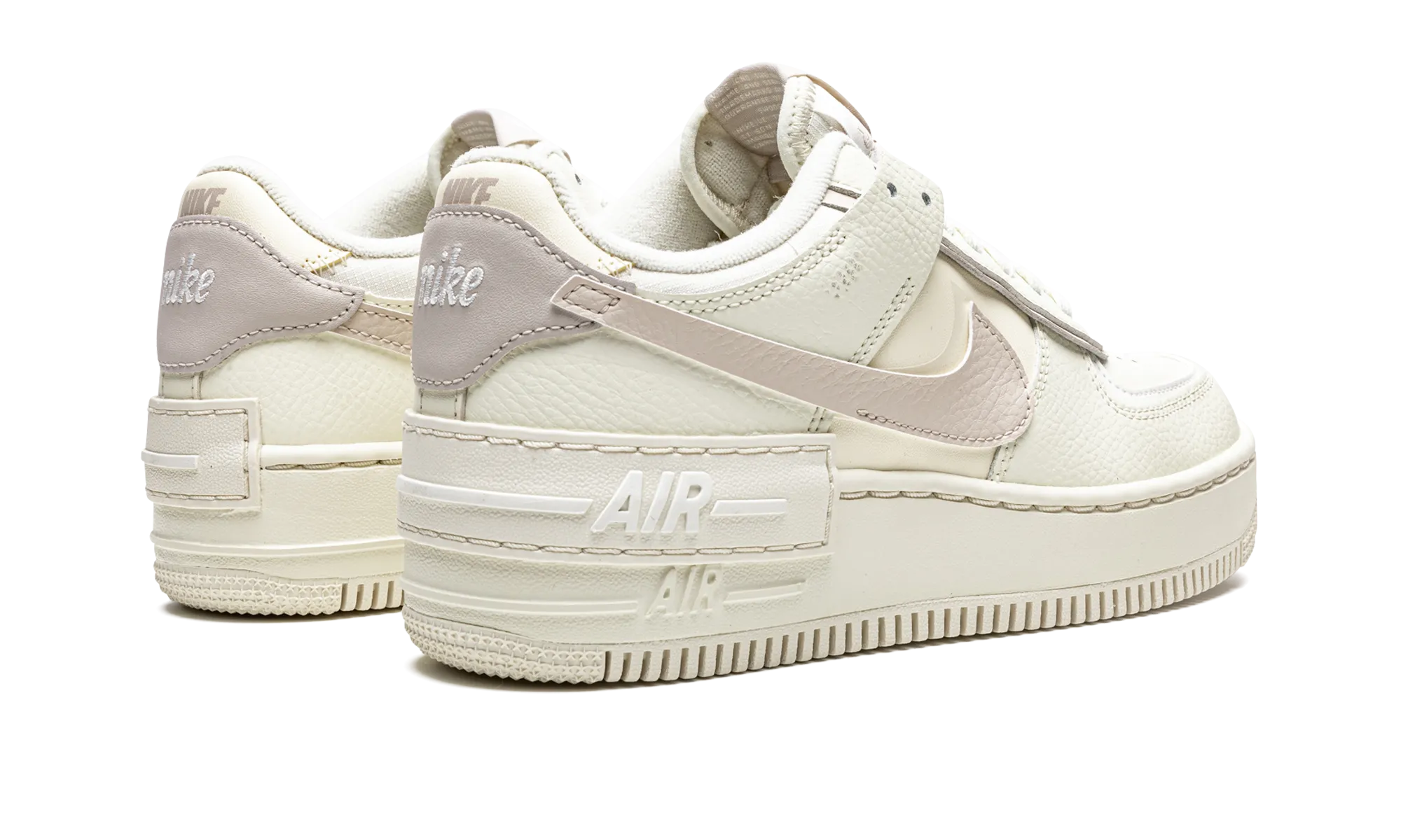 lace up closure Responsive AIR FORCE 1 LO SHADO MNS WMNS "Coconut Milk"