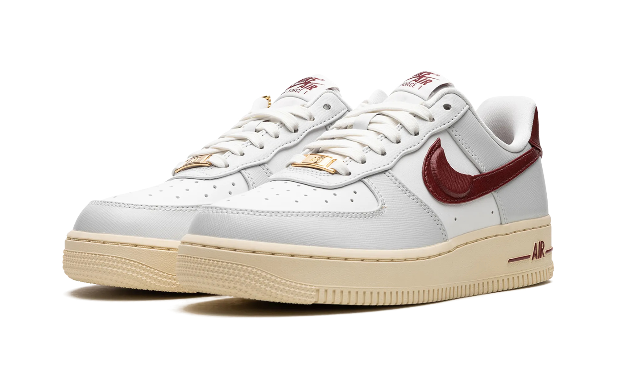 Timeless Style Board Traction AIR FORCE 1 LO WMNS "Swoosh Pocket - Team Red"