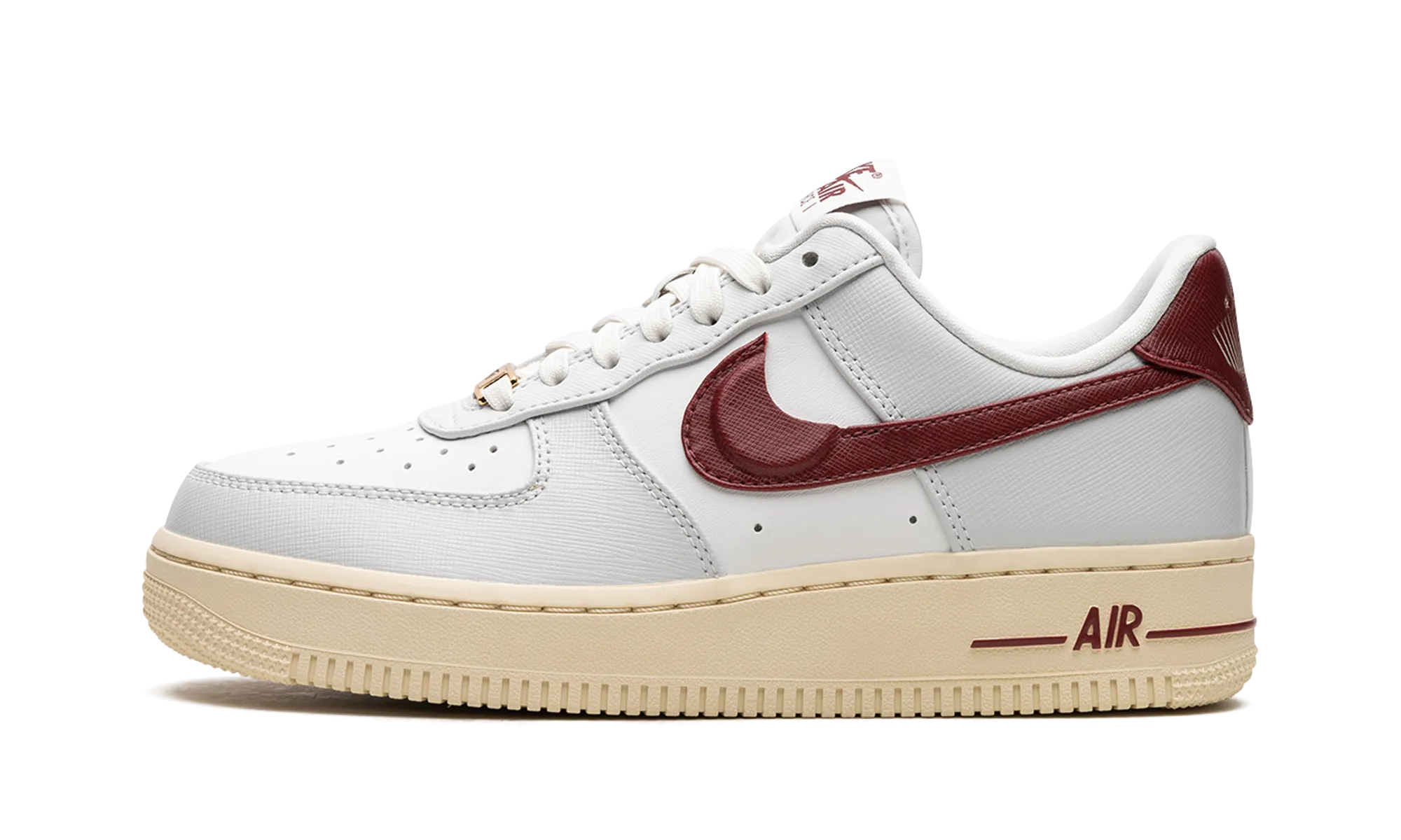 AIR FORCE 1 LO WMNS "Swoosh Pocket - Team Red" Performance Wear Anti Odor