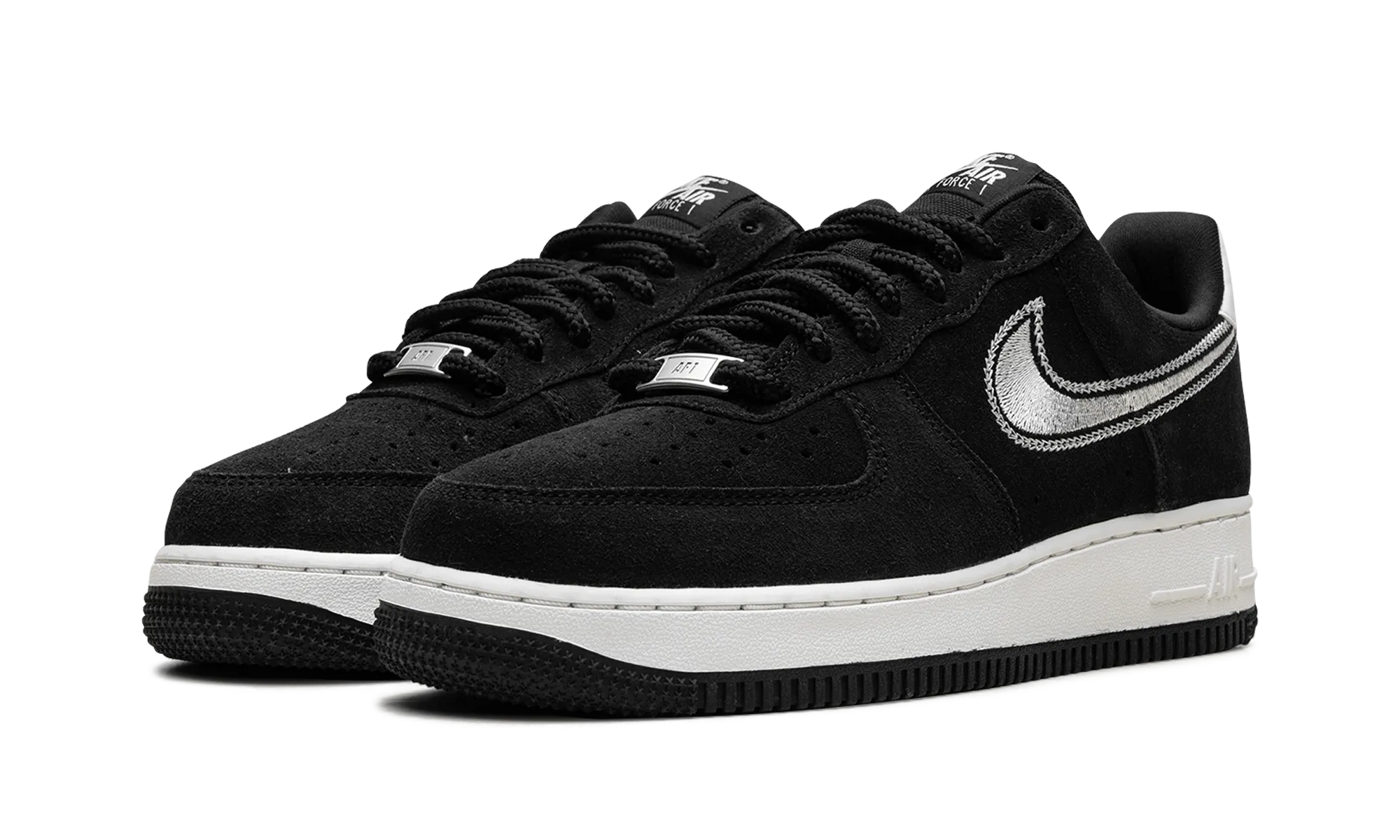 Air Force 1 Low '07 LV8 "Black Sail Embroidered Swoosh" Crafted Quality