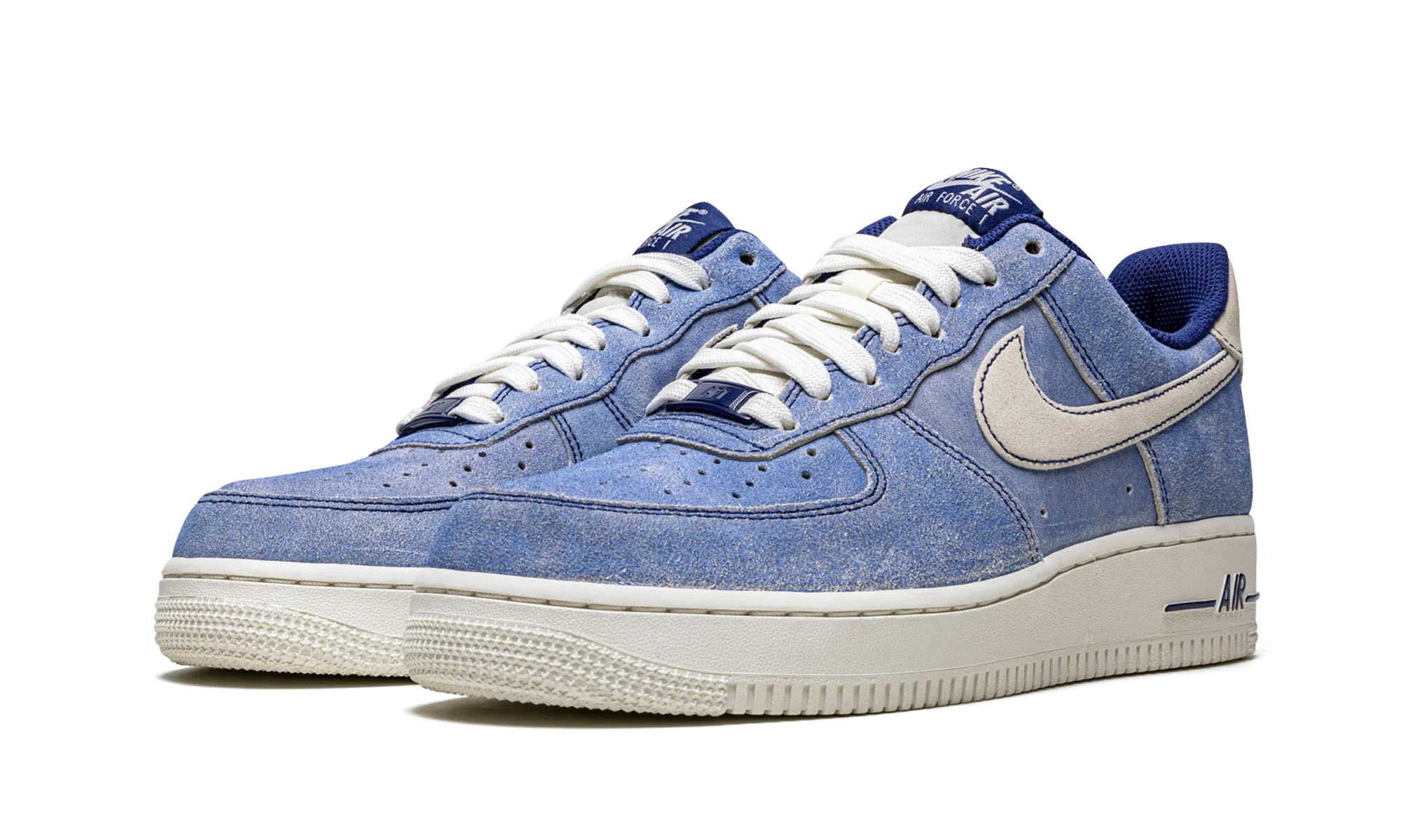 Air Force 1 Low '07 LV8 "Dusty Blue" Fast Motion Fashionable Look