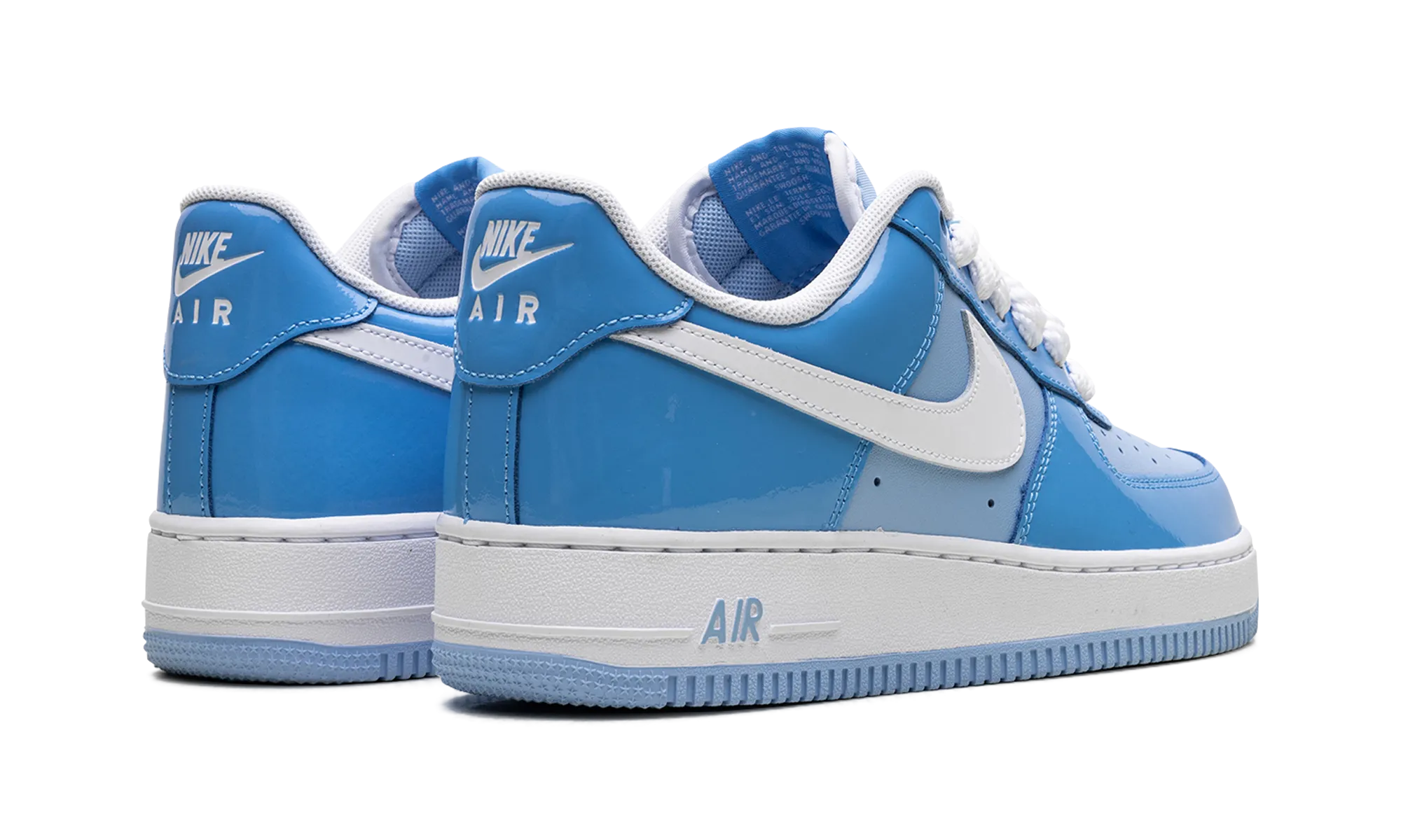 Air Force 1 Low '07 LV8 "Phychic Blue White Patent" Skate Ready