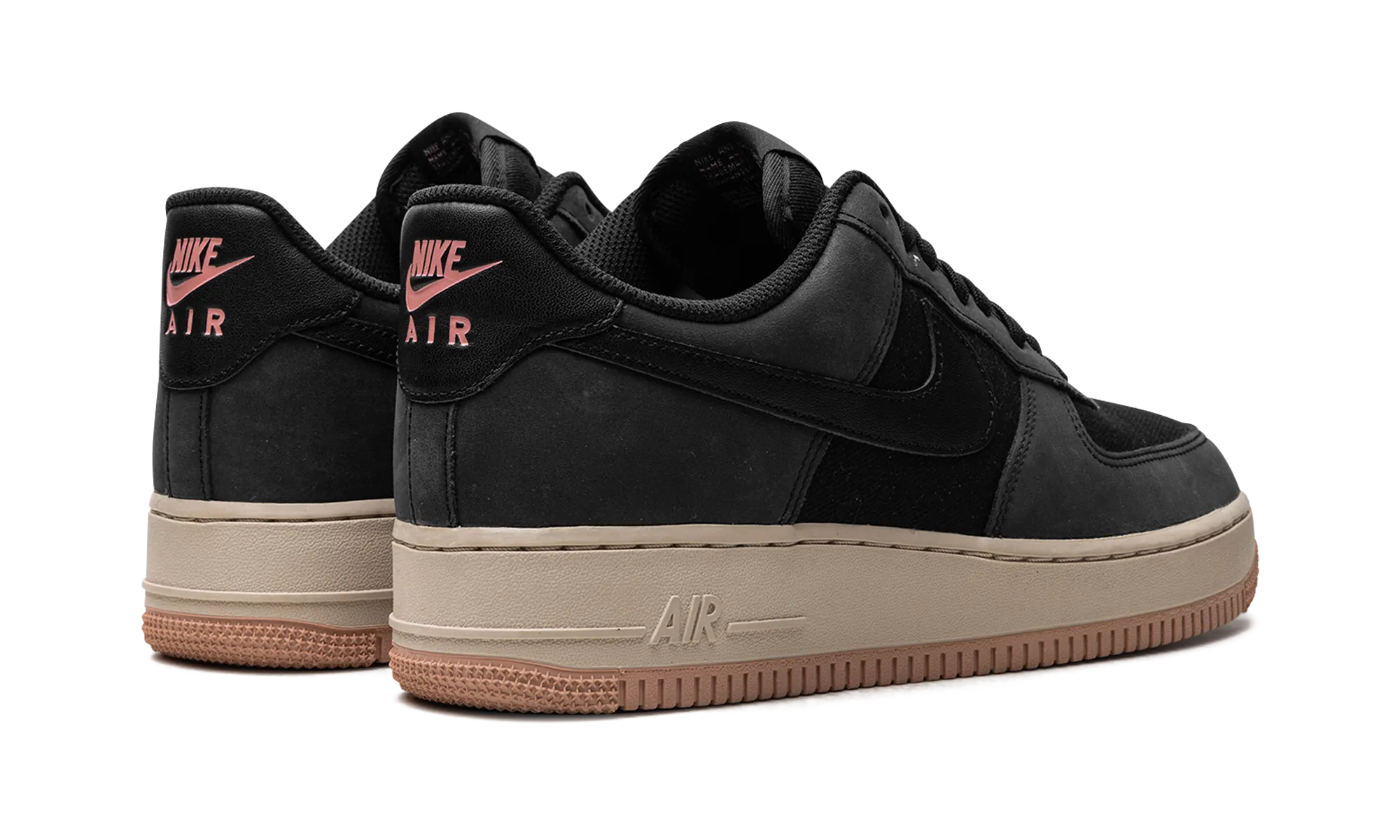Skateboard Motion Reinforced toe Air Force 1 Low '07 LX "Black Red Stardust"