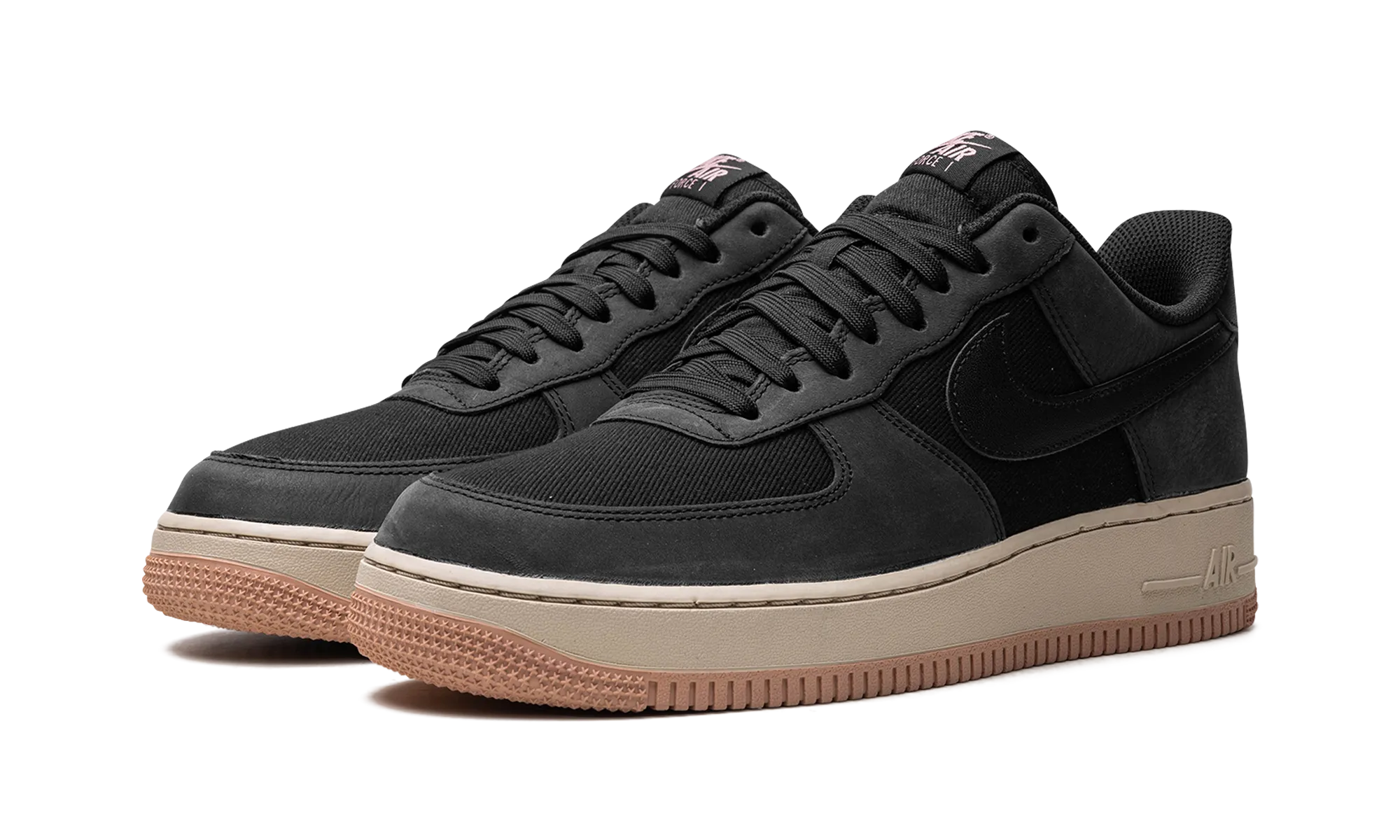 Air Force 1 Low '07 LX "Black Red Stardust" Rugged Walk Slip Free