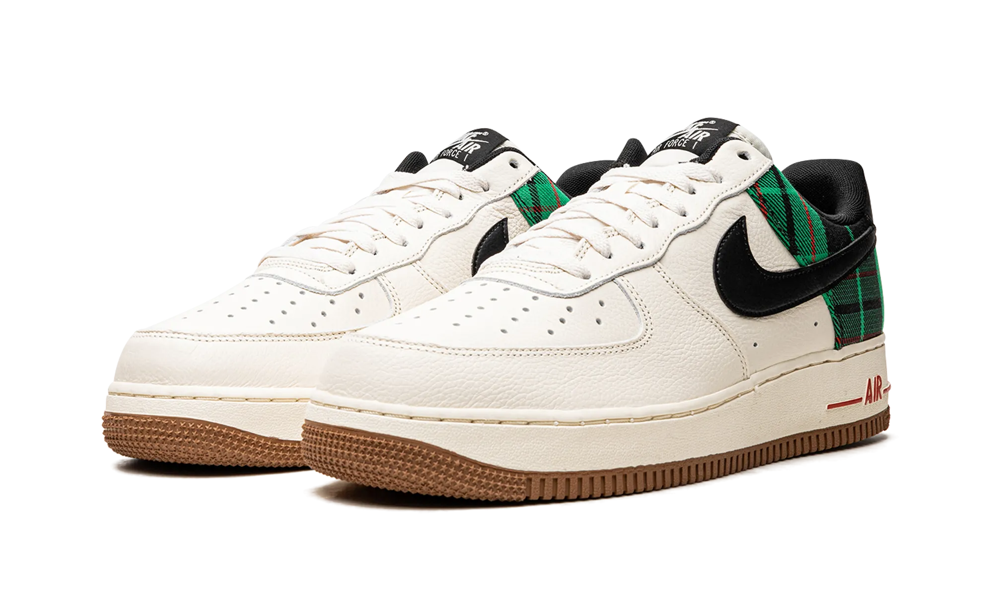 Style Flex Air Force 1 Low '07 LX "Plaid Pale Ivory Stadium Green"