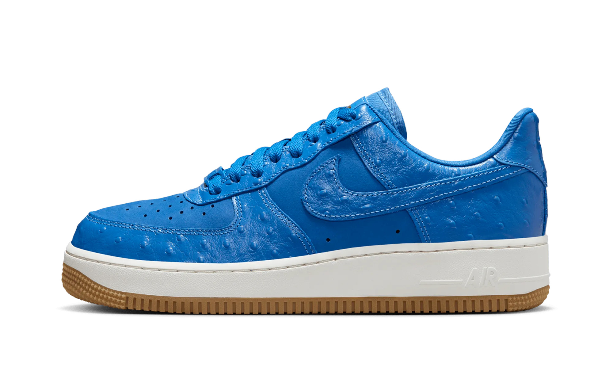 Motion control Quick Fit Air Force 1 Low '07 LX WMNS "Blue Ostrich"