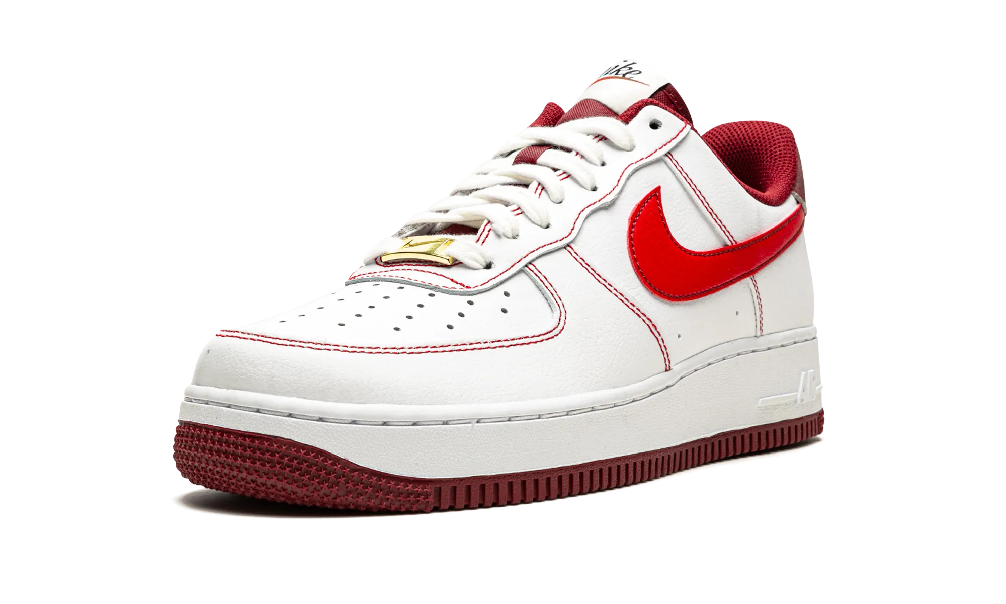 Luxury Wear Flexibility Air Force 1 Low '07 "First Use - Team Red"