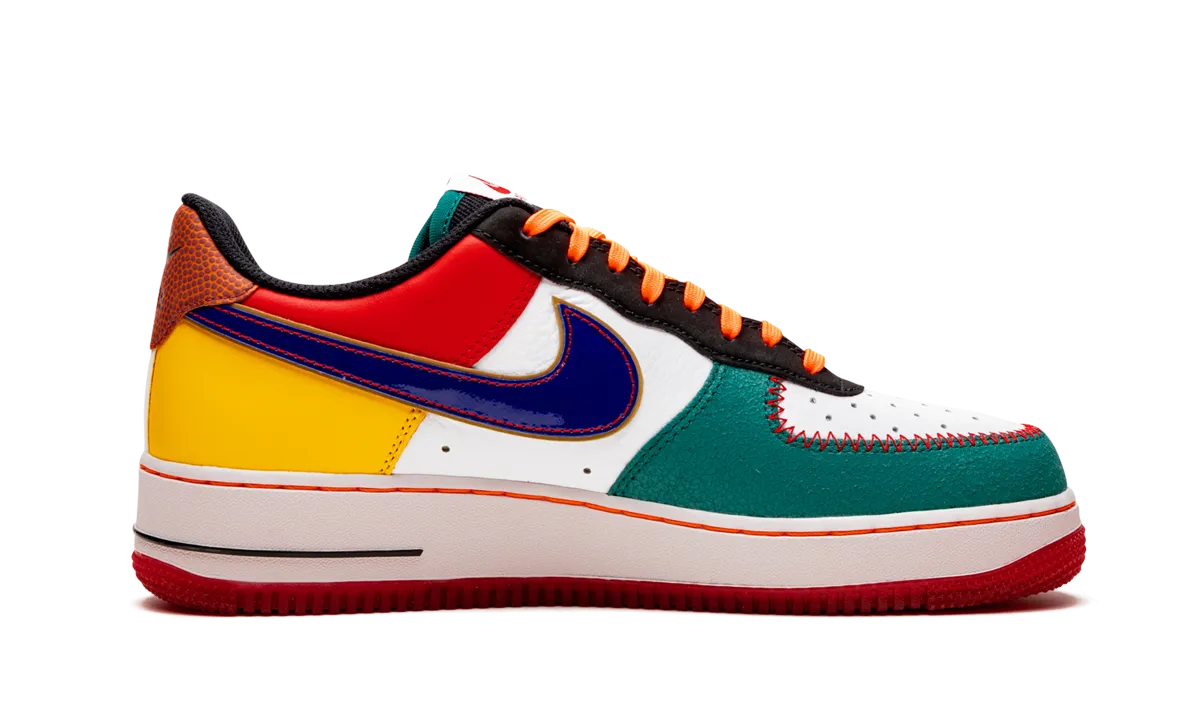 Quick Start Cushioned Grip Air Force 1 Low 07 "What The NY"