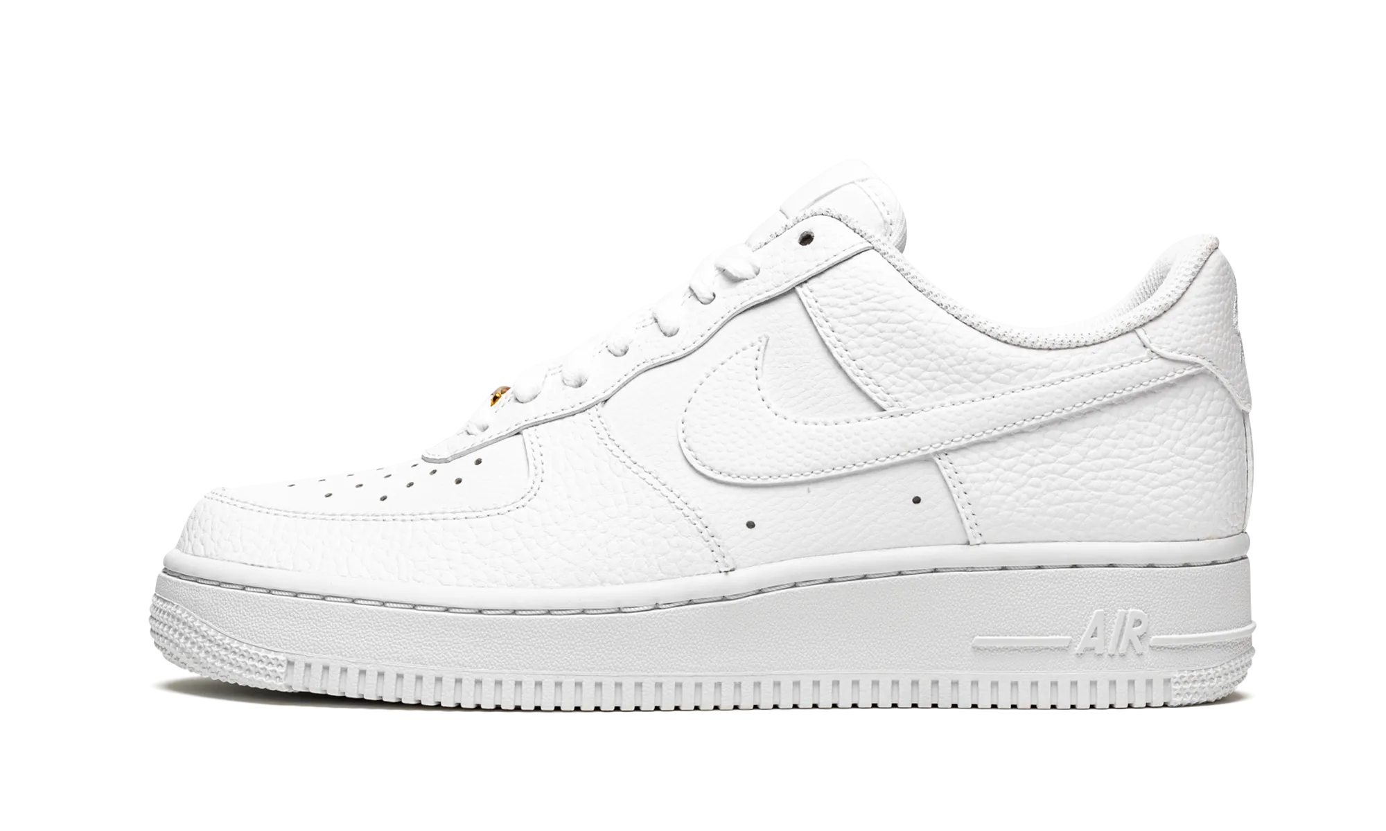 Modern Appeal Double Stitch Air Force 1 Low '07 "White / Metallic Gold"