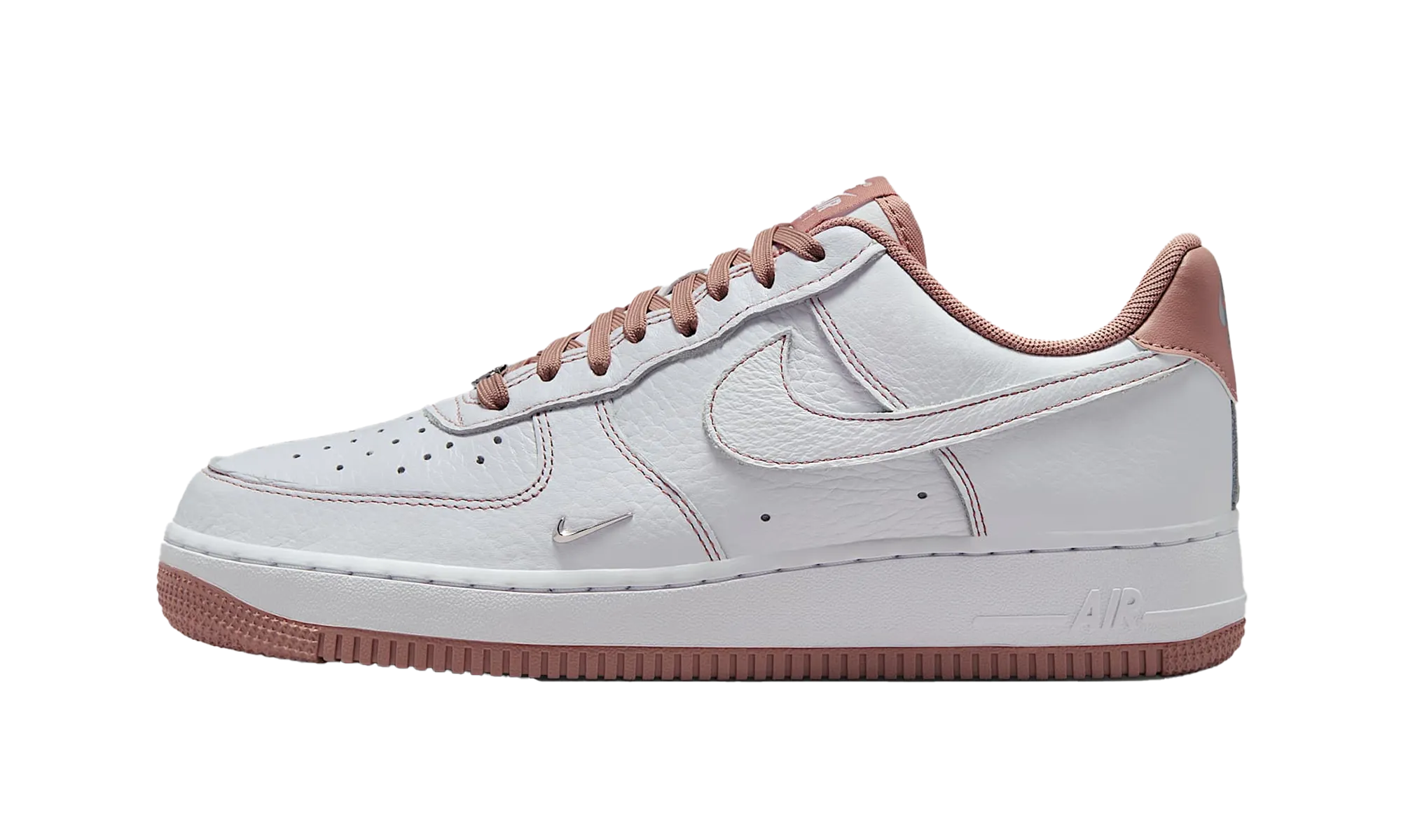 Comfortable Movement Air Force 1 Low '07 WMNS "Mini Jewel - White / Particle Pink"