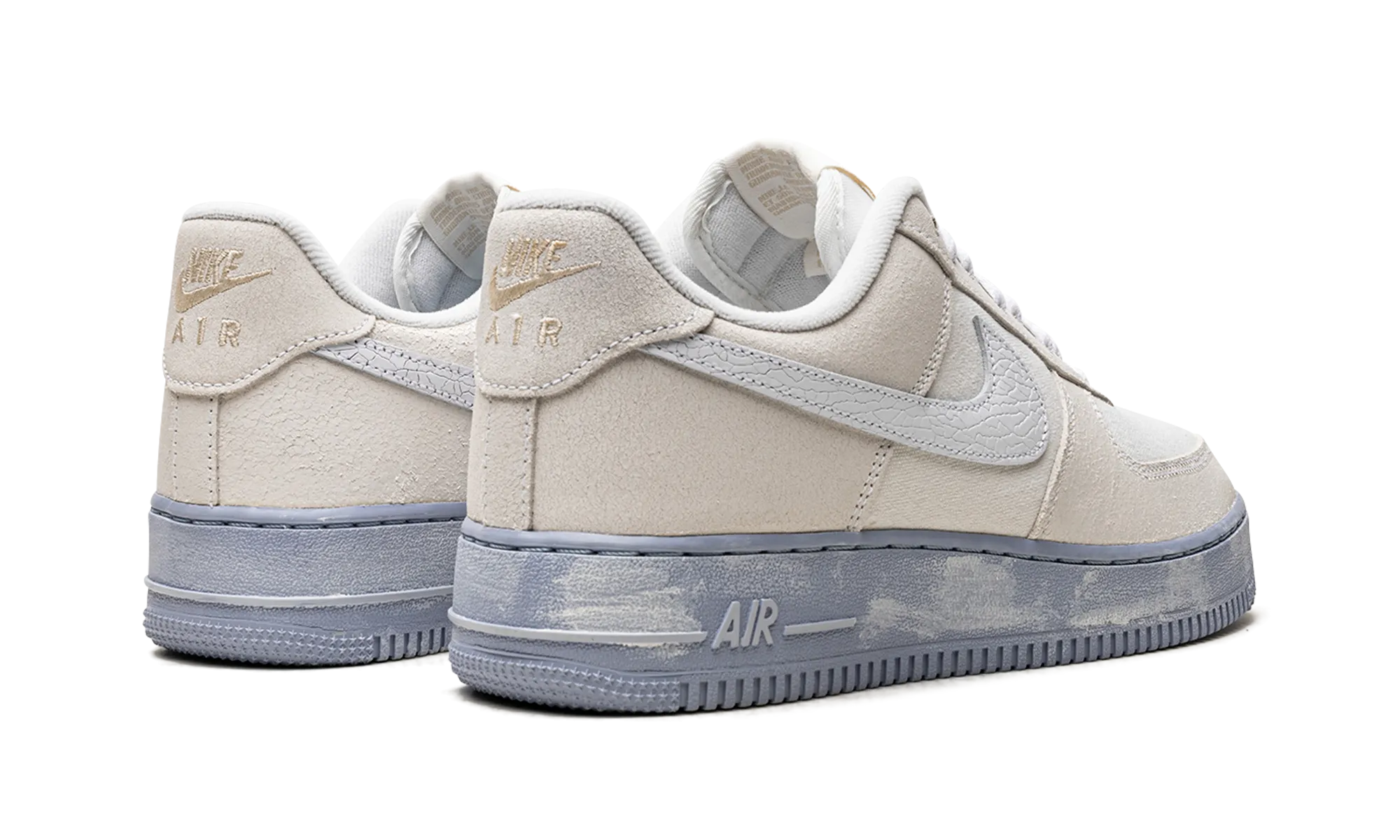 Air Force 1 Low EMB "Blue Whisper" Freestyle Action All Day Wear