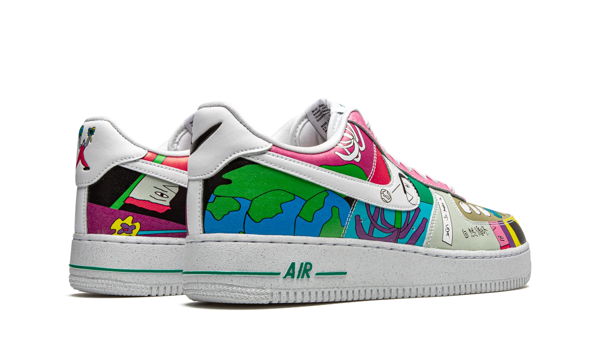 Air Force 1 Low Flyleather "Ruohan Wang" Reinforced toe
