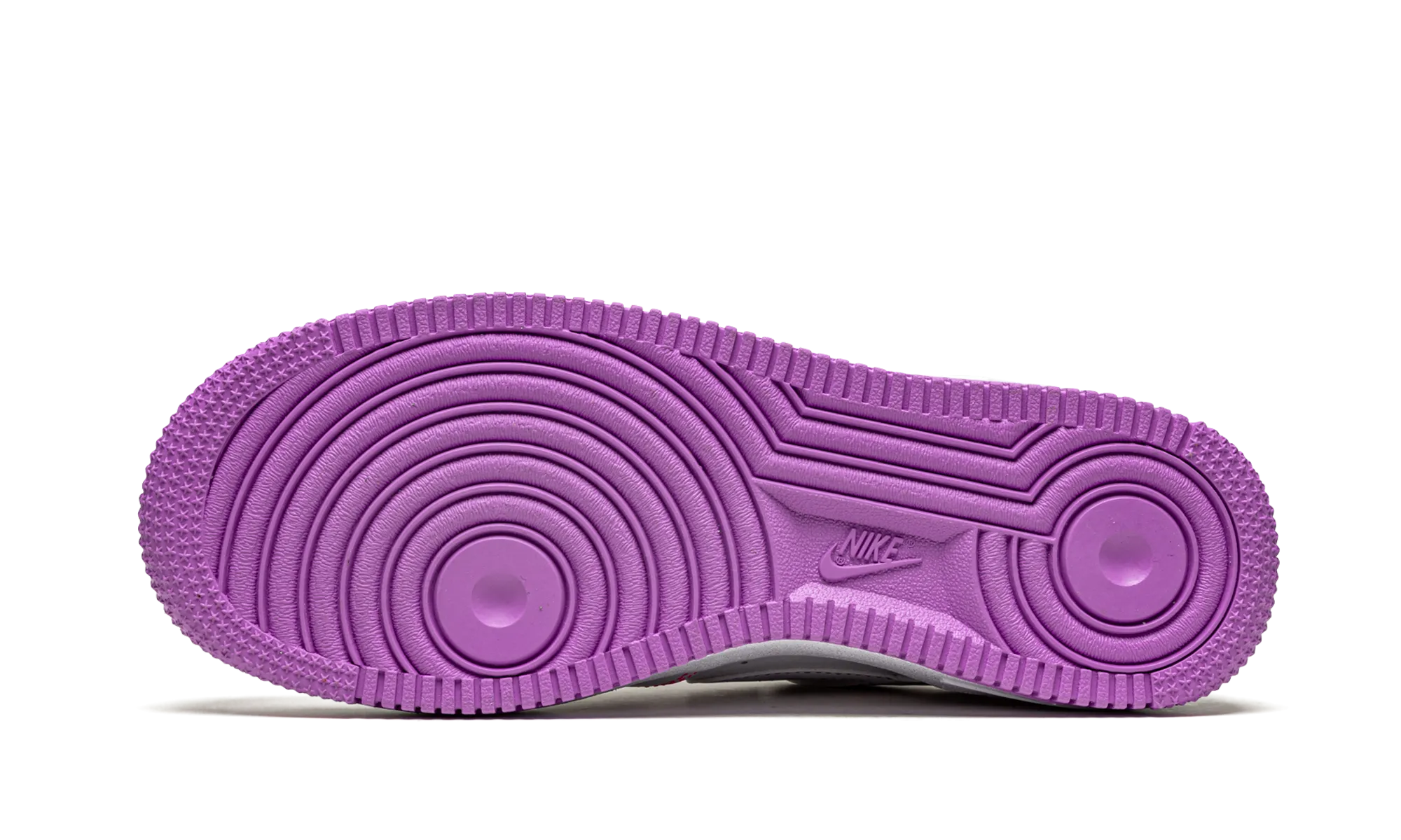 soft fit Lace Up Style Air Force 1 Low GS "Contrast Stitch - Fuchsia Glow"