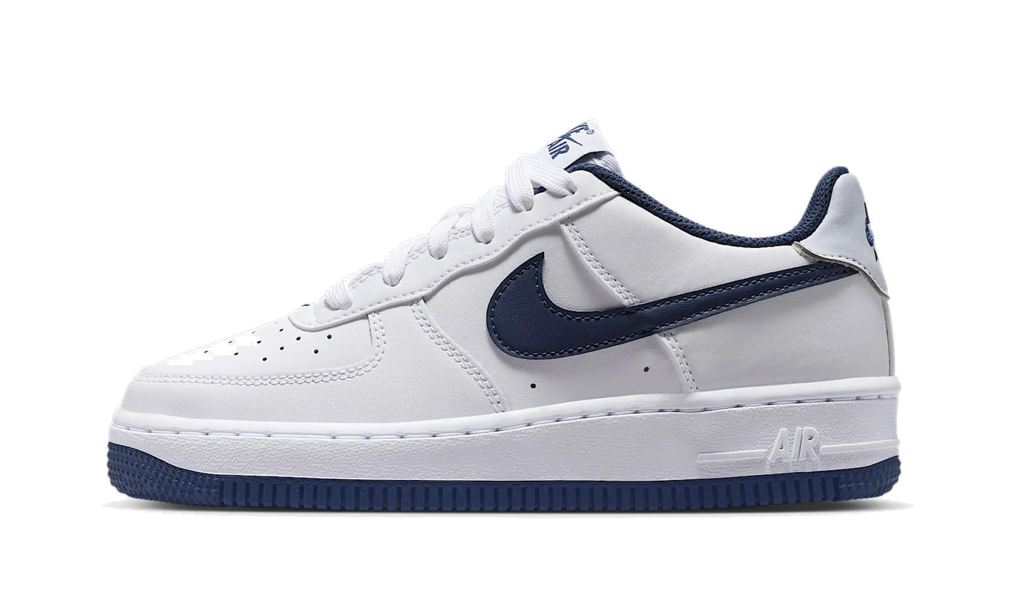 Air Force 1 Low GS "Football Grey / Midnight Navy" Skate Performance