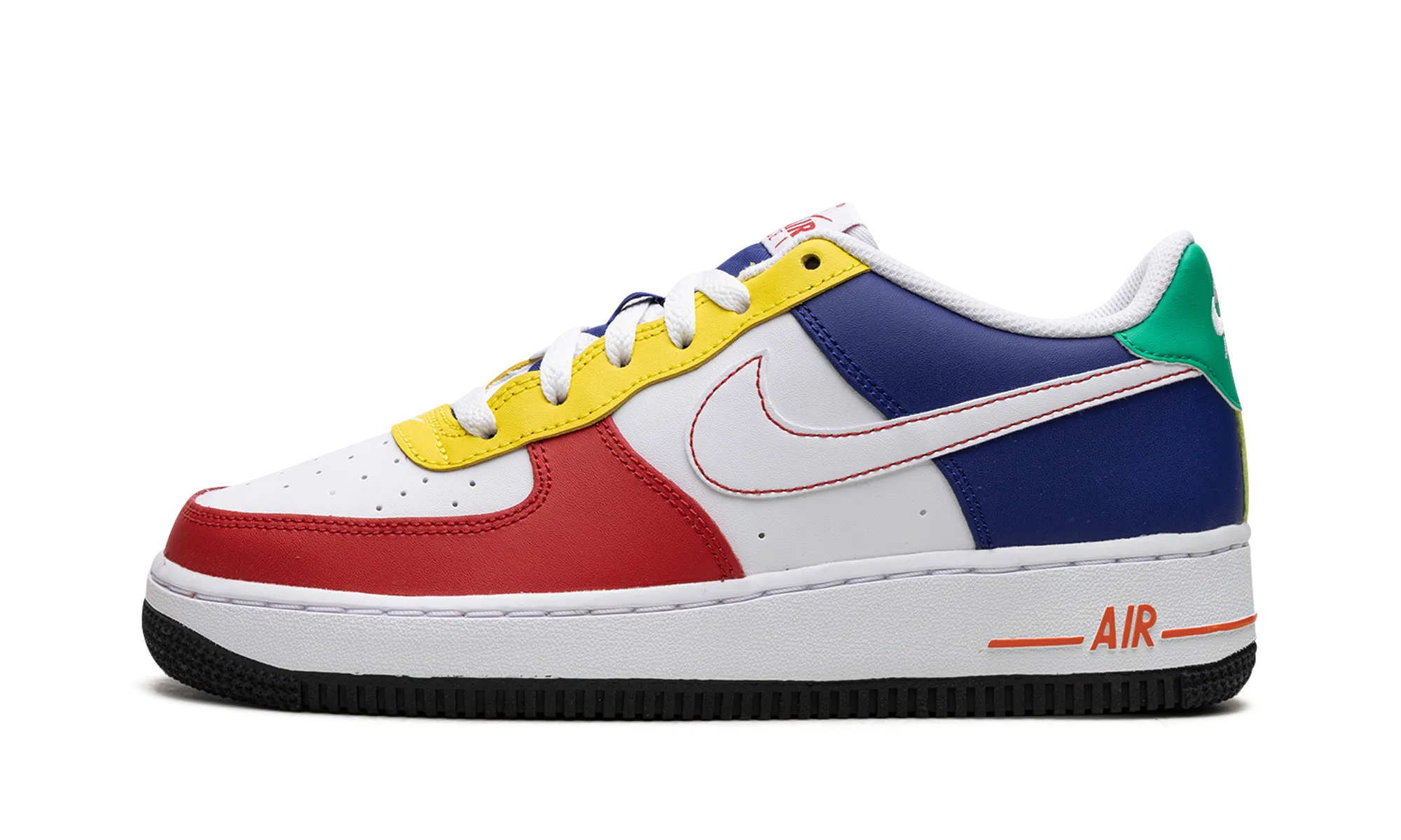 Comfortable Wear Air Force 1 Low GS "Rubik's Cube"