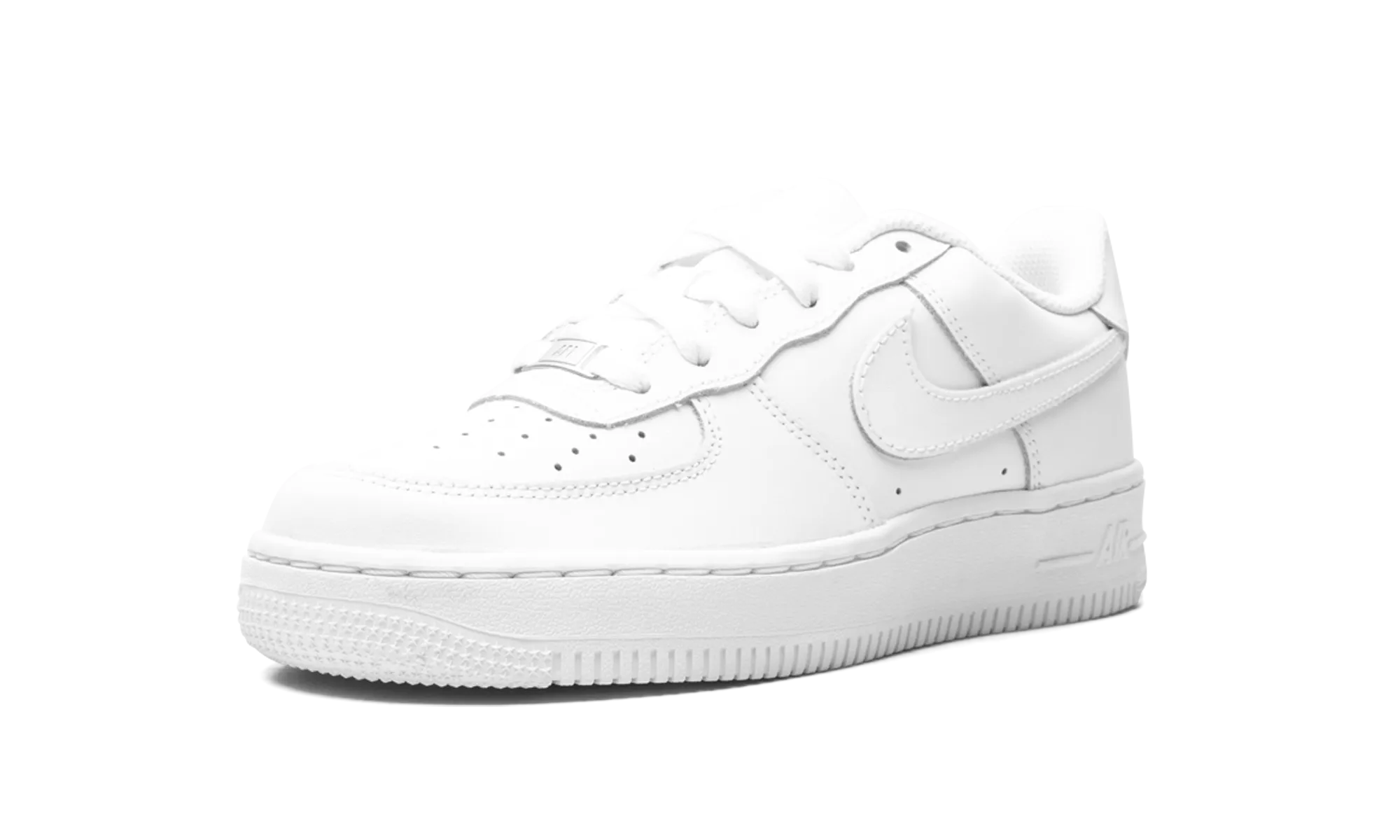 Flexible Support Casual Air Force 1 Low LE GS "White on White"