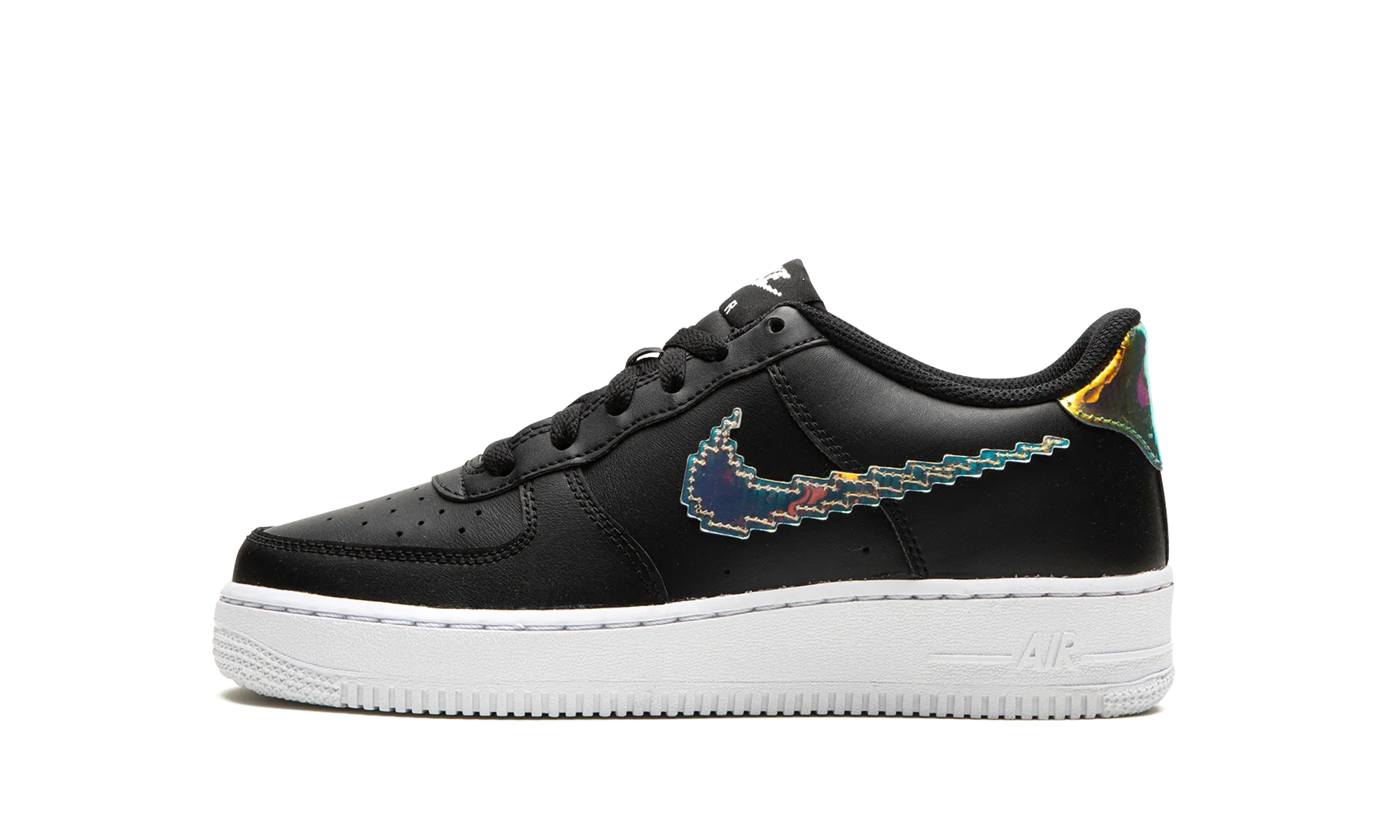 Flex Performance Air Force 1 Low LV8 GS "Digital Swoosh - Black"