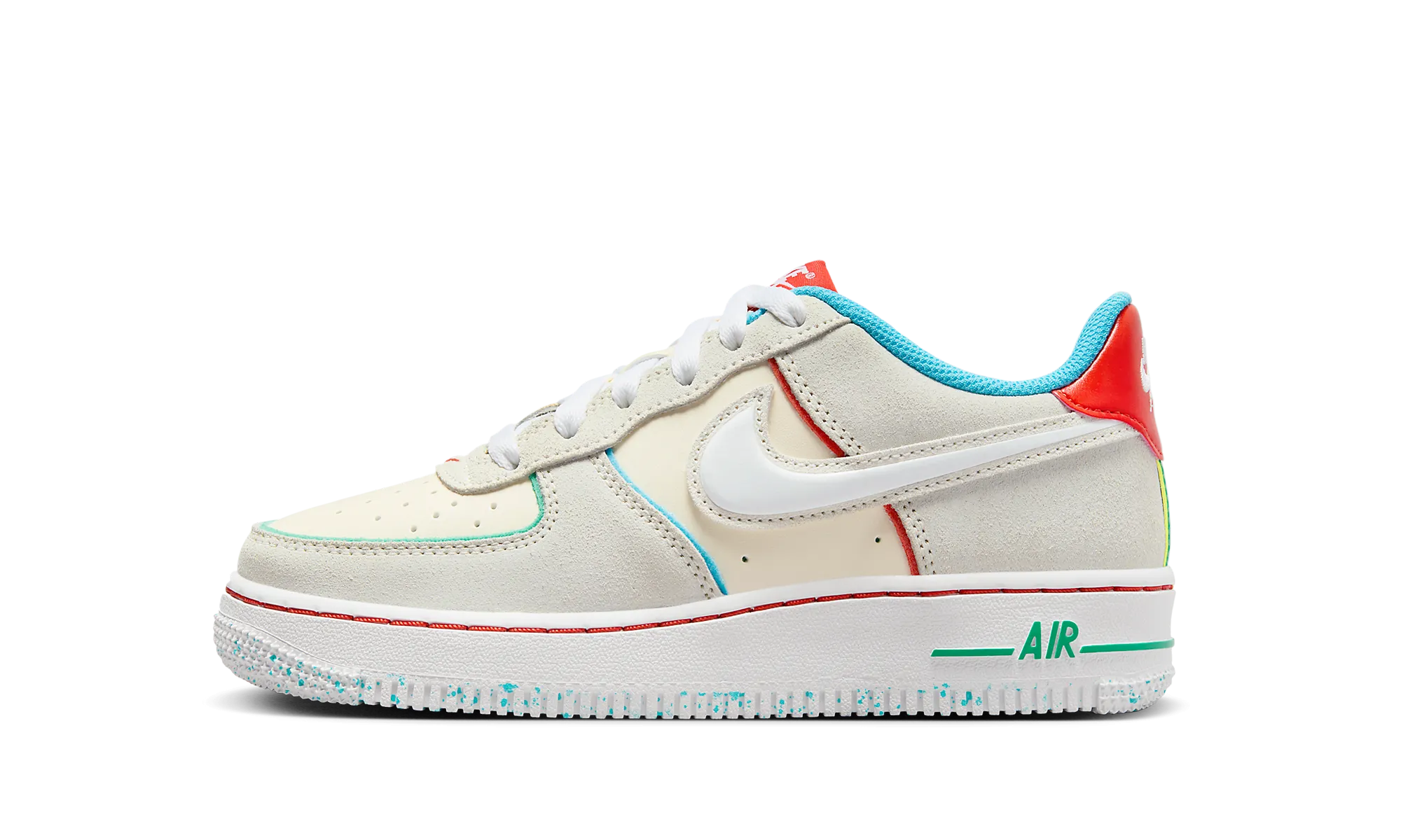 Board Support Air Force 1 Low LV8 GS "Holiday Cookies"