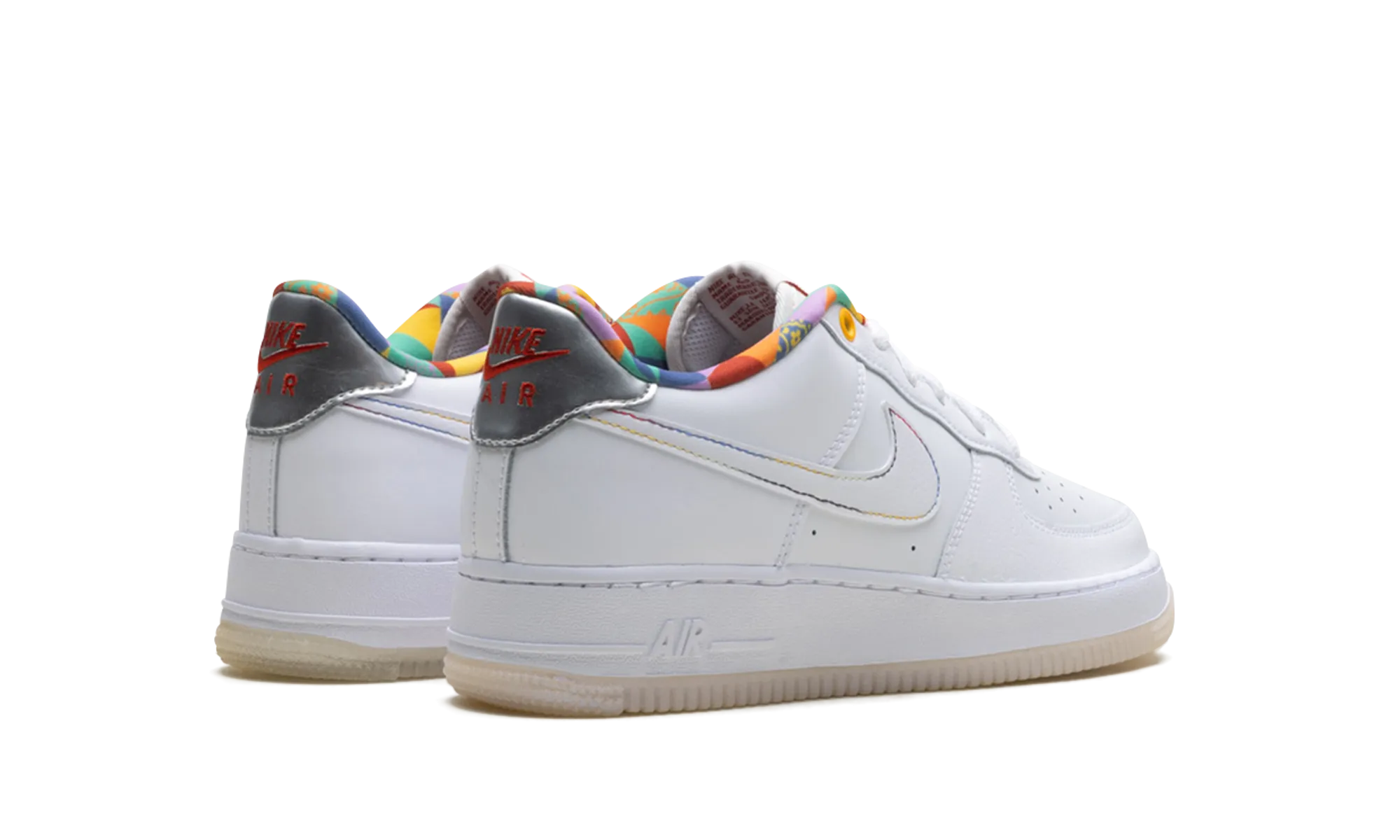 All Day Style Air Force 1 Low LV8 GS "White Playful Print"
