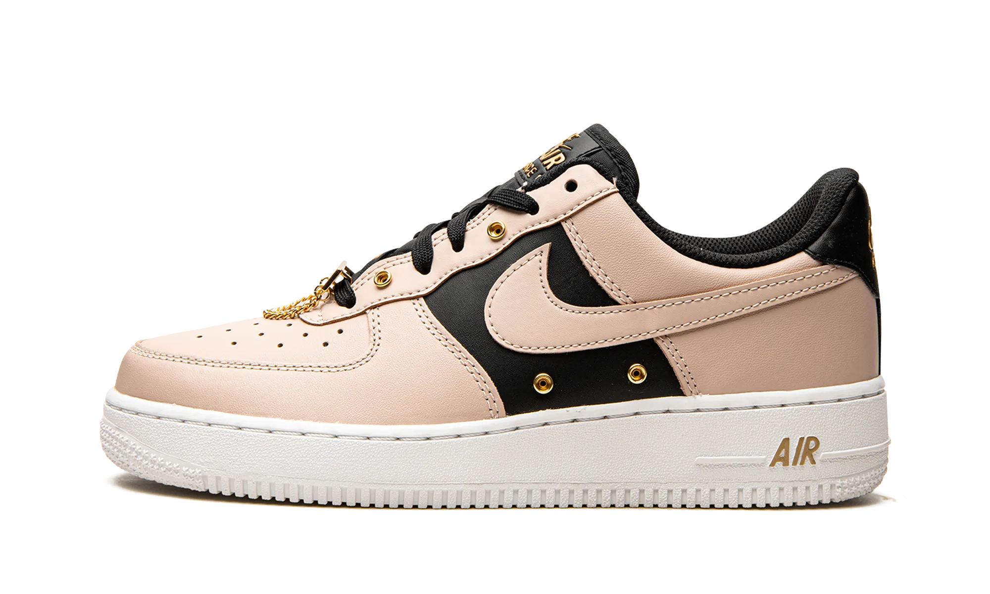 Comfortable Linings Air Force 1 Low PRM "Particle Beige / Gold Dubrae"