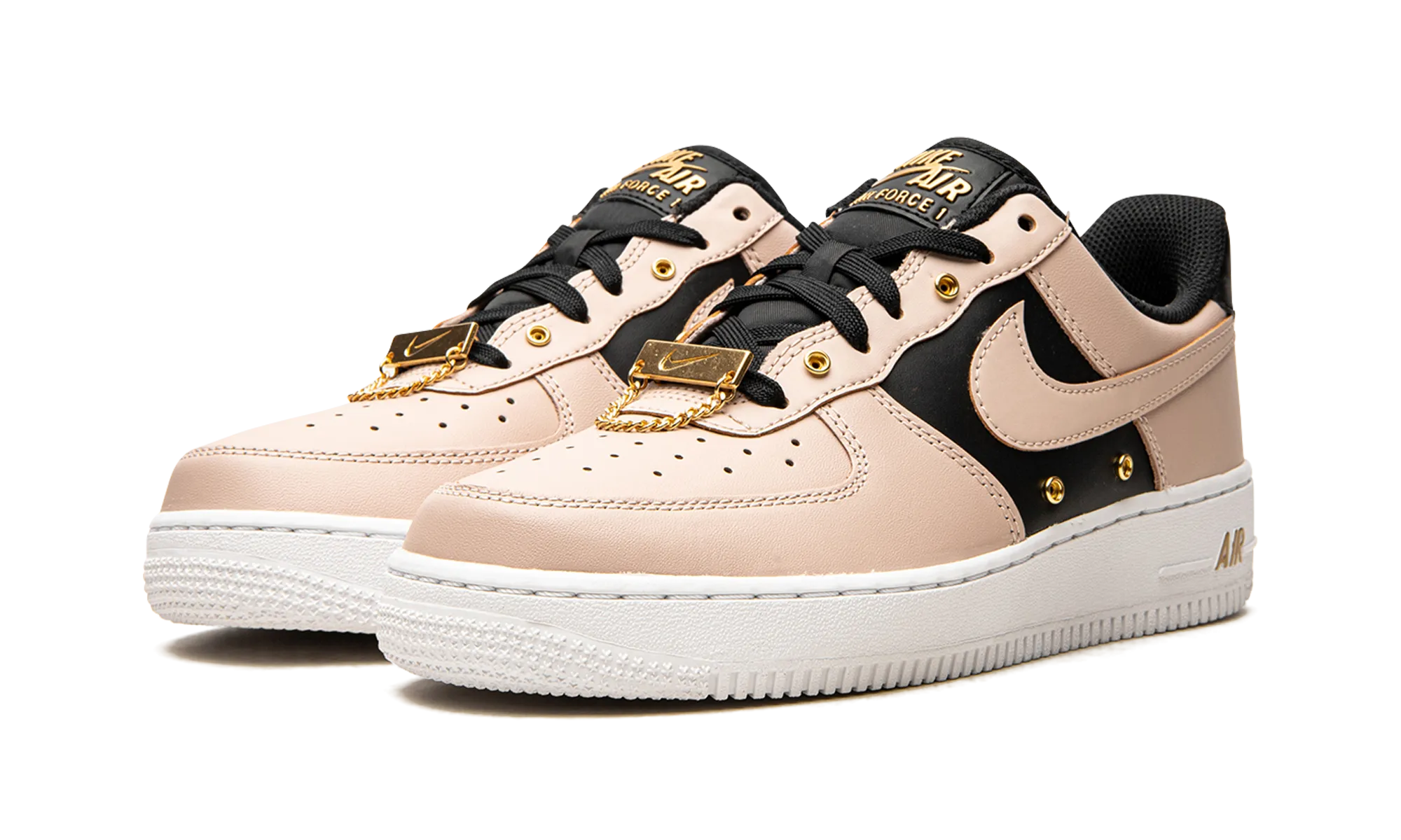 Grip Stability Supportive Air Force 1 Low PRM "Particle Beige / Gold Dubrae"
