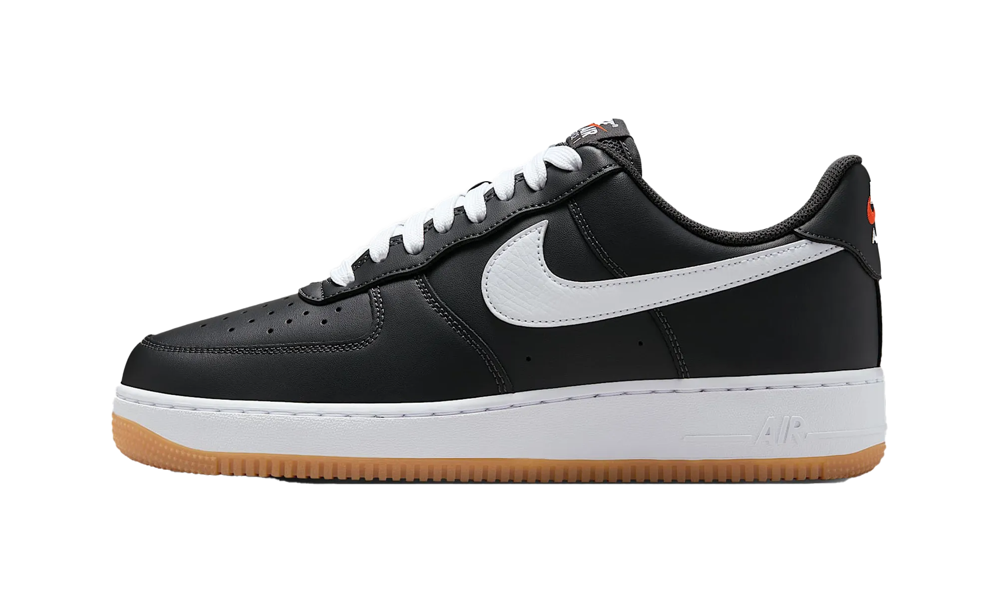 Snug fit Lace Hold Air Force 1 Low "Anthracite"