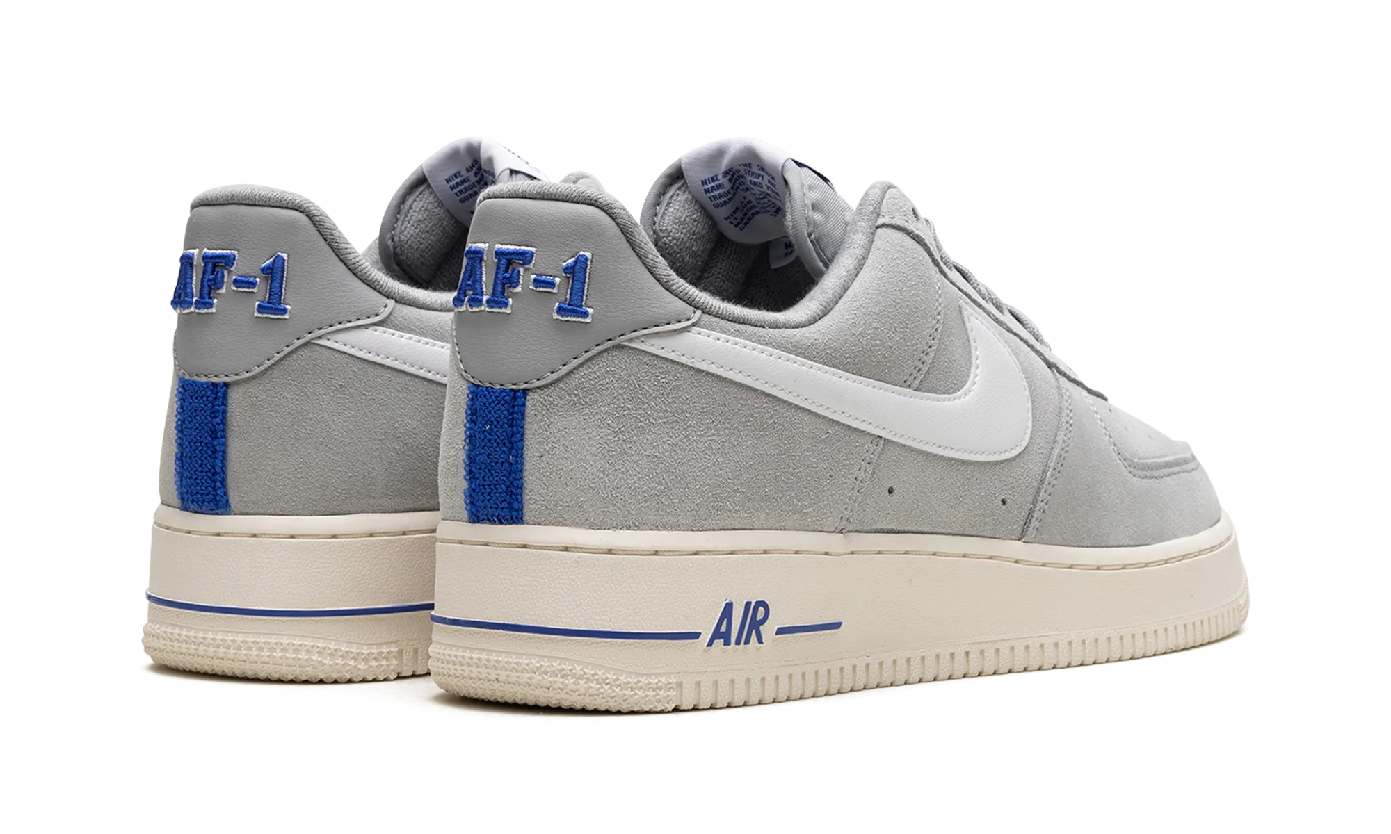 Street Ready Action Air Force 1 Low "Athletic Club - Smoke Grey White Sail"