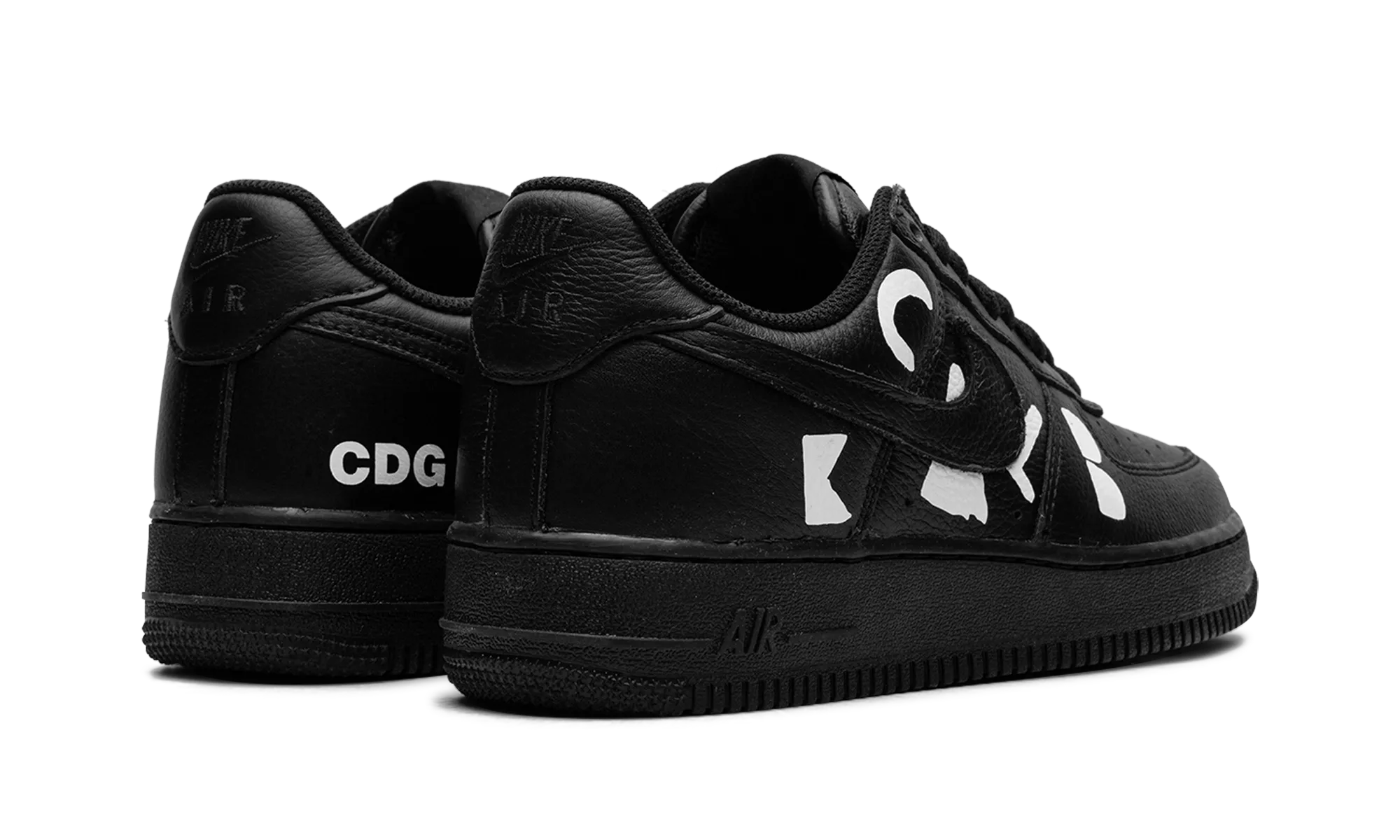 Freestyle Action Air Force 1 Low "BLACK COMME des GARCONS"