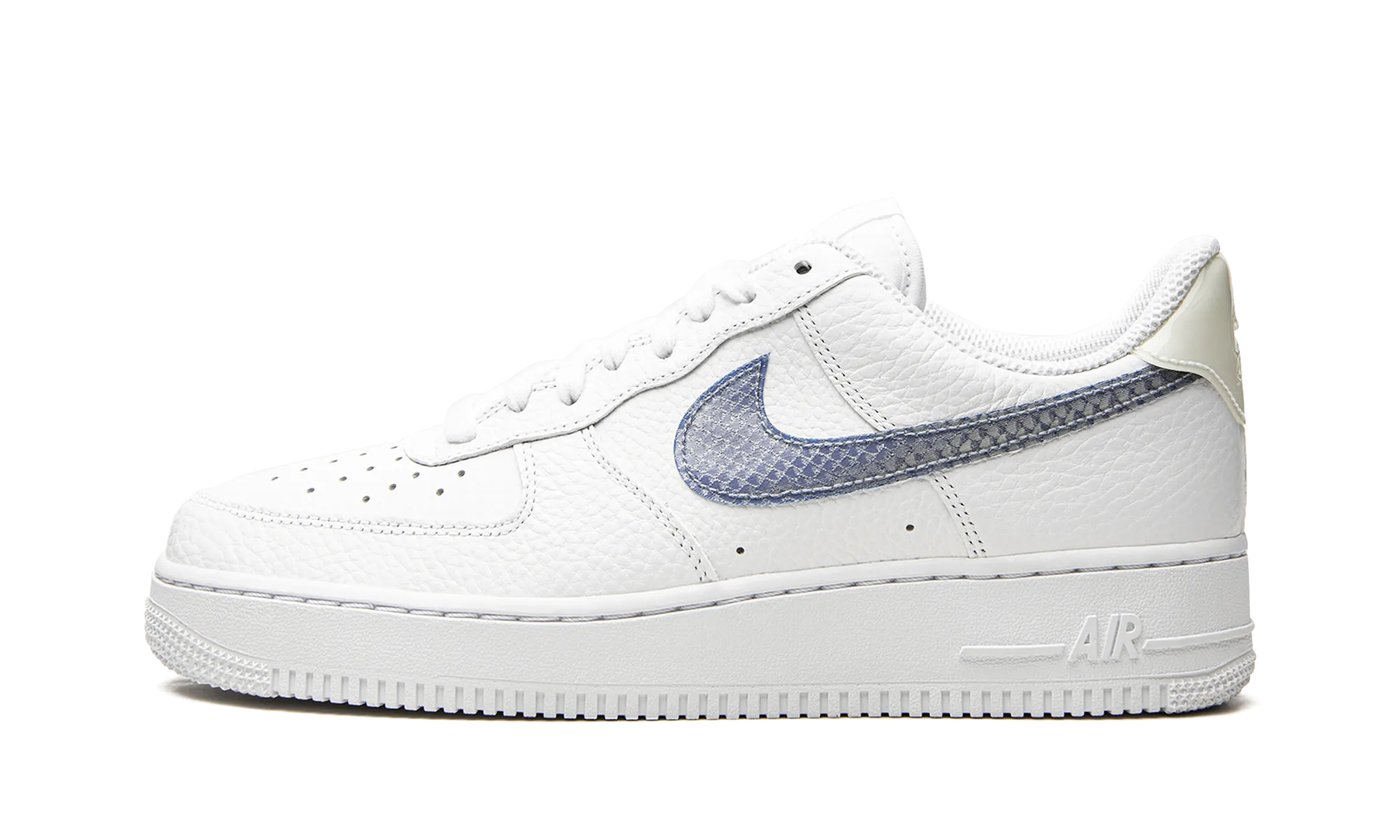 Responsive sole Air Force 1 Low "Blue Snakeskin"