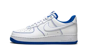 Flat Fit Ankle Support Air Force 1 Low "Contrast Stitch - Game Royal"