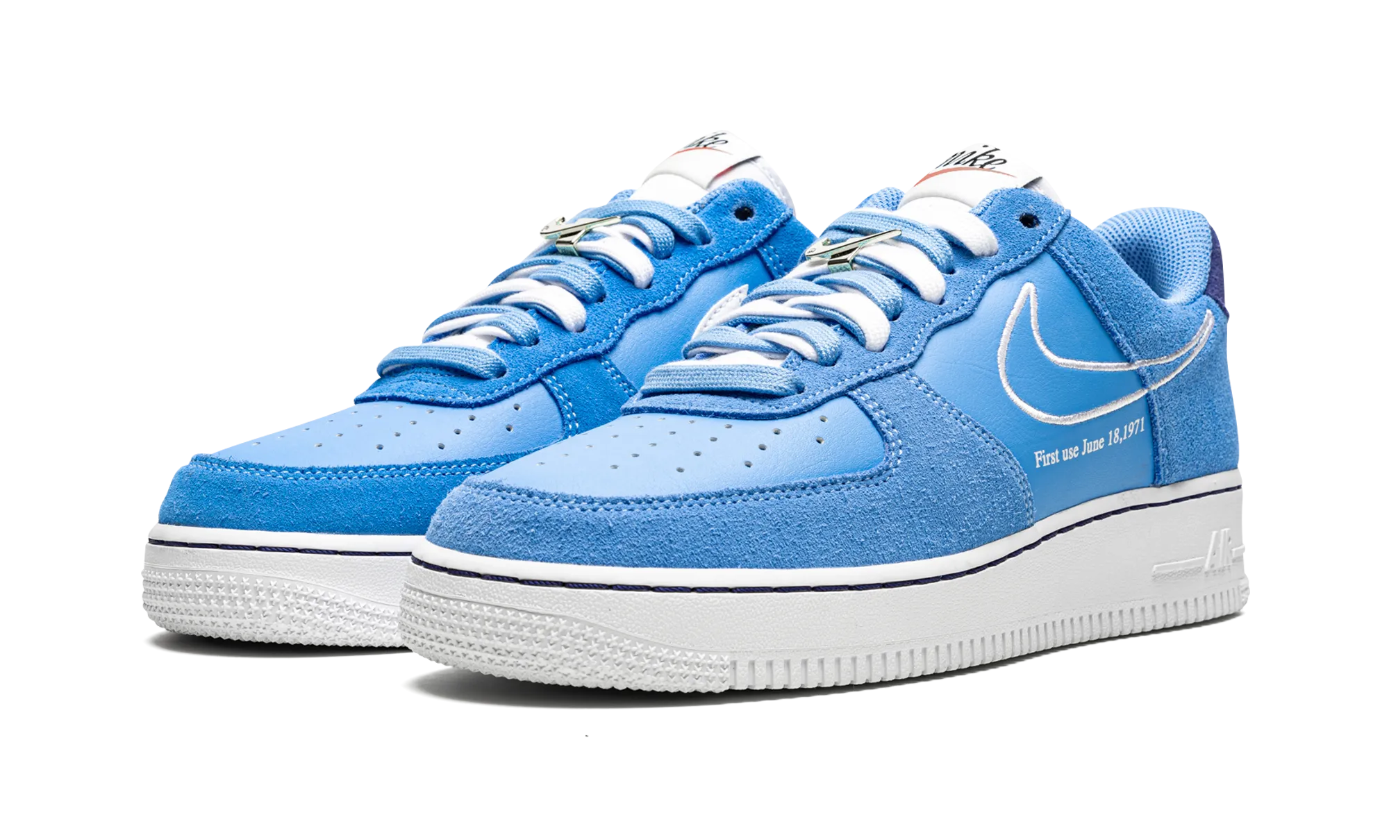 Air Force 1 Low "First Use - Blue Suede" Grip Ease