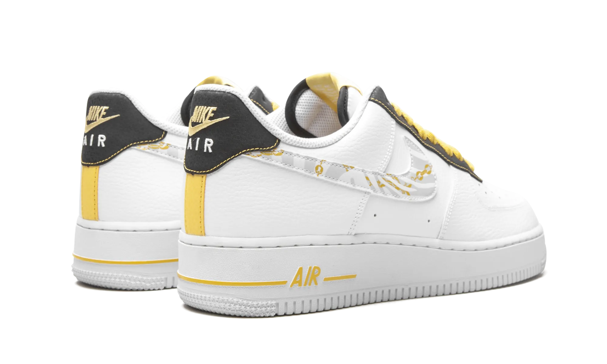 Air Force 1 Low "Gold Link Zebra" Simple Fit Light Pace