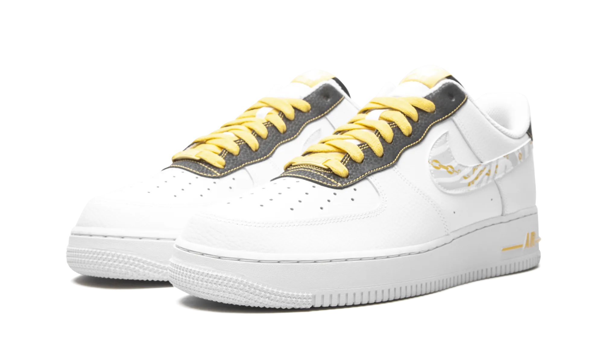 Soft Style Air Force 1 Low "Gold Link Zebra"