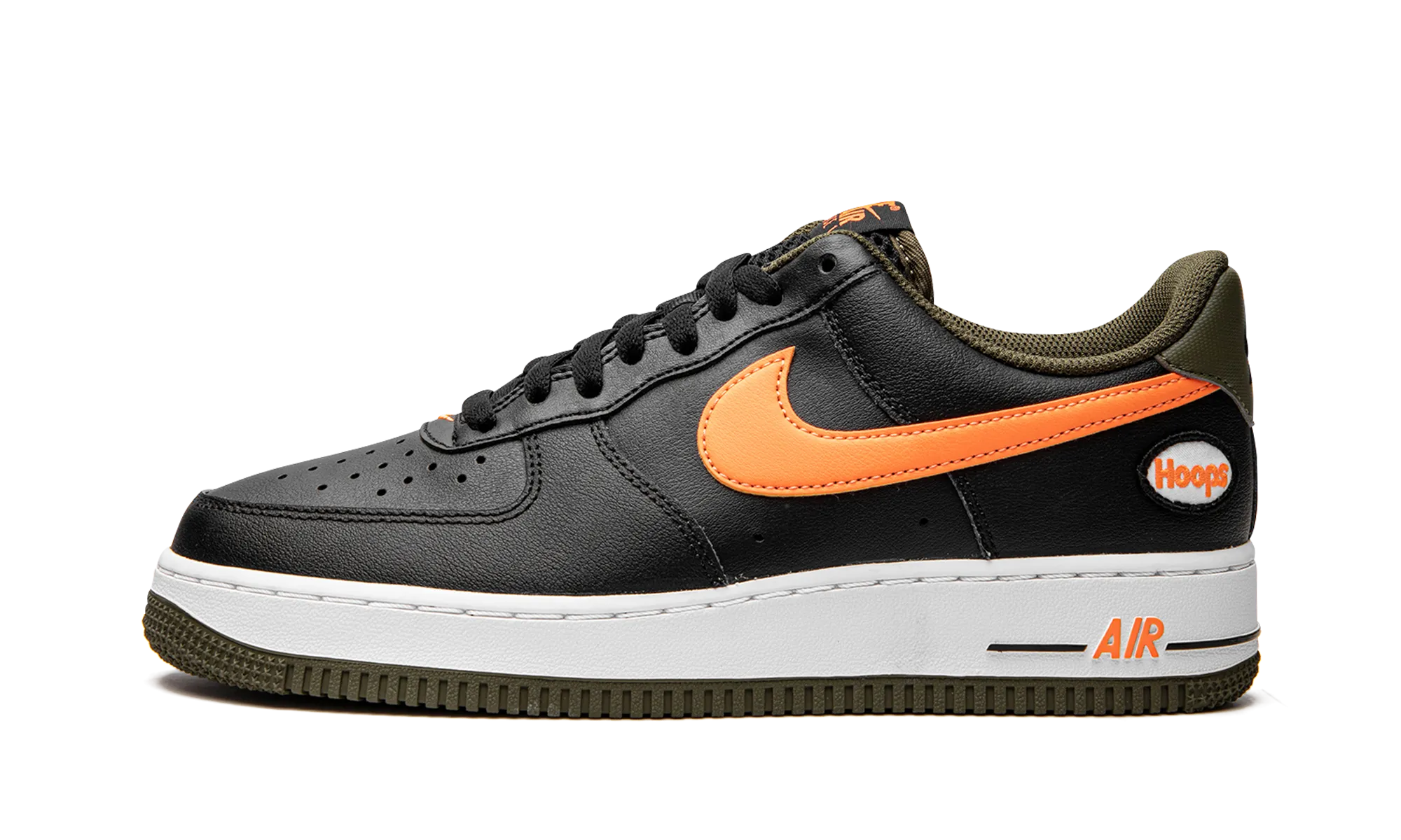 Air Force 1 Low "Hoops Black University Gold" Street Gear Skate Vibe Ready
