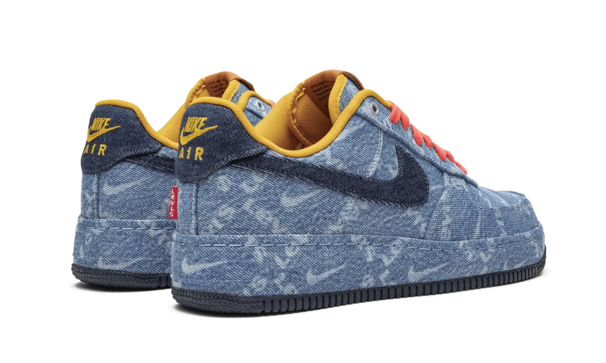 High Top Style Air Force 1 Low "Levi's Denim"